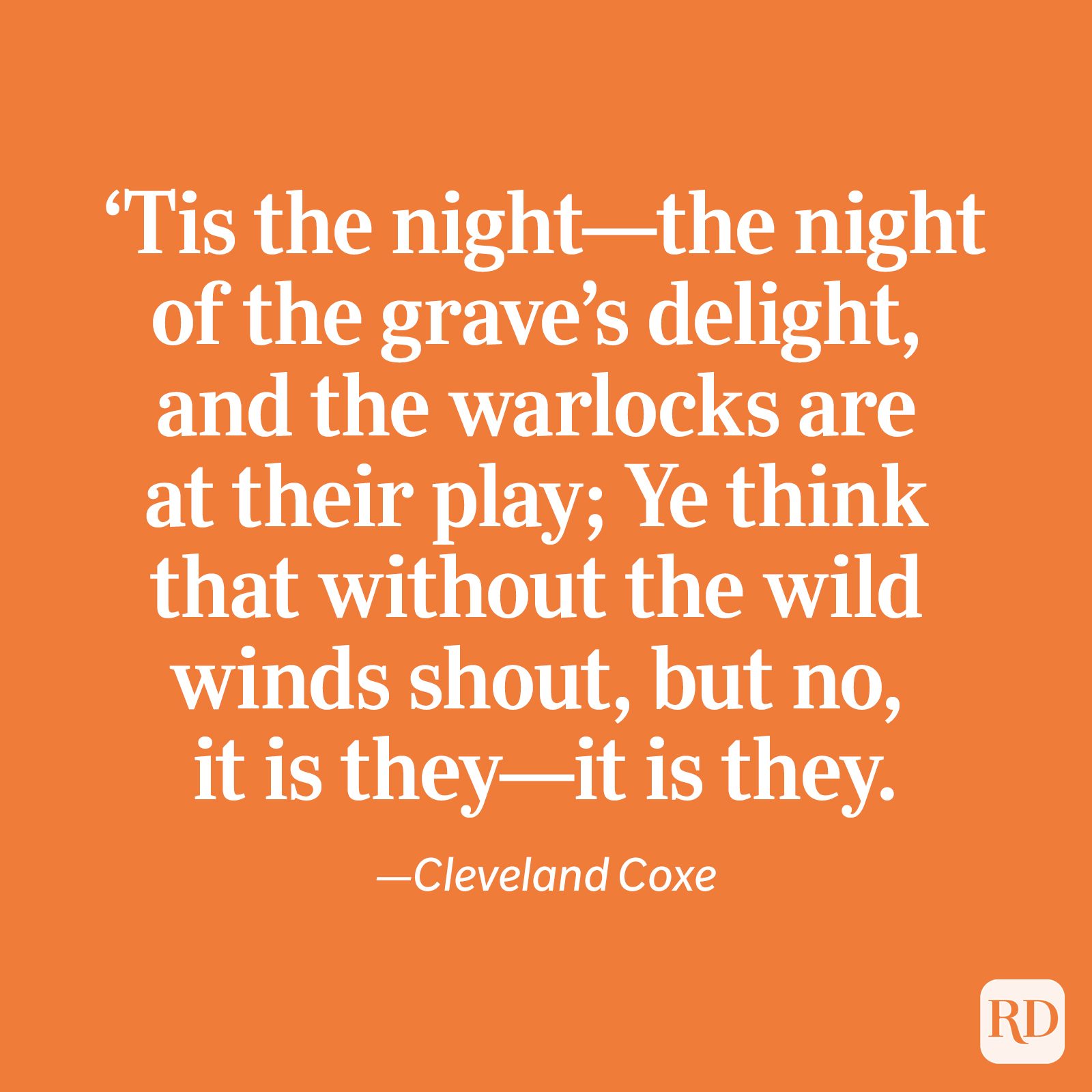 Cleveland Coxe quote