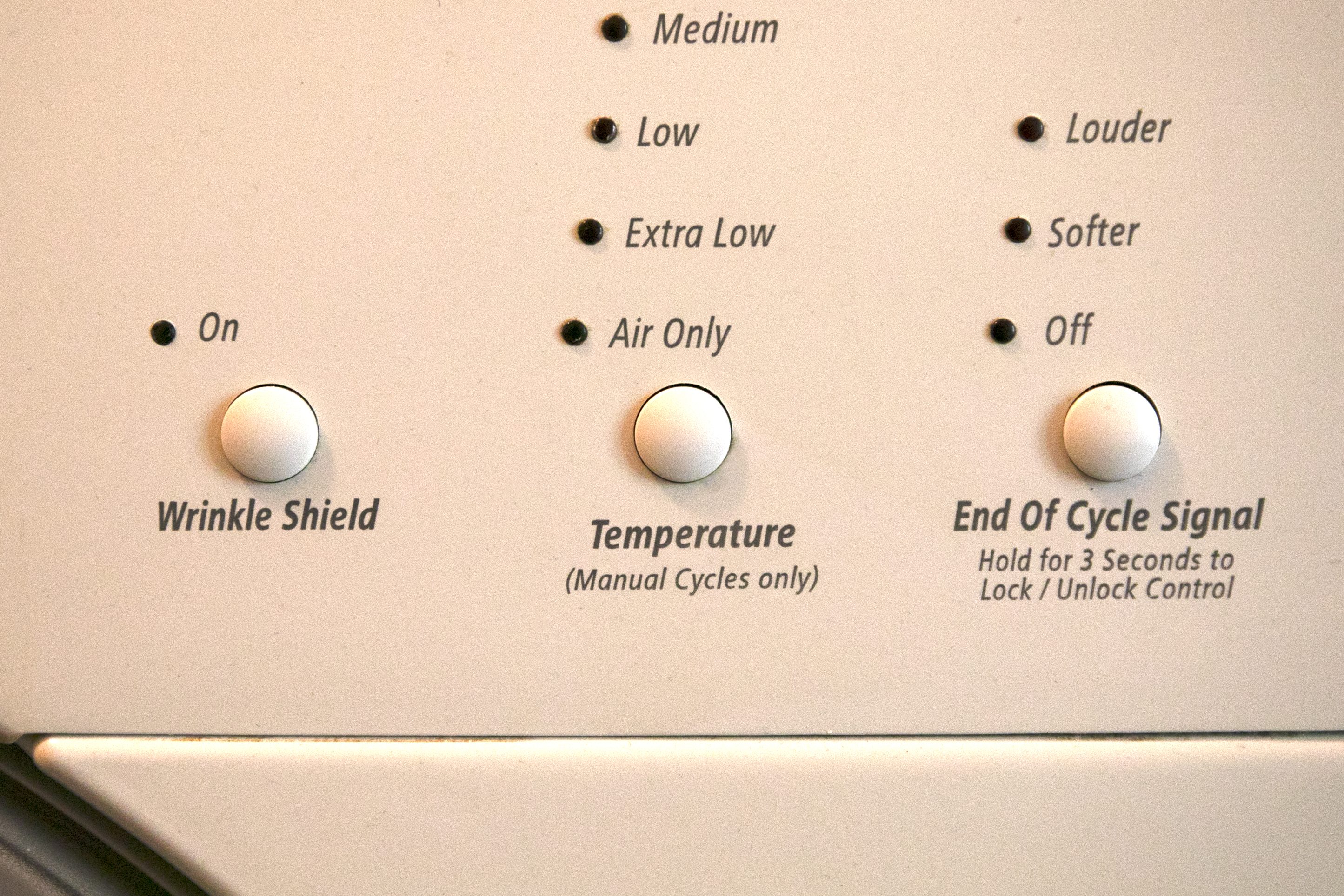 air dry laundry dryer settings