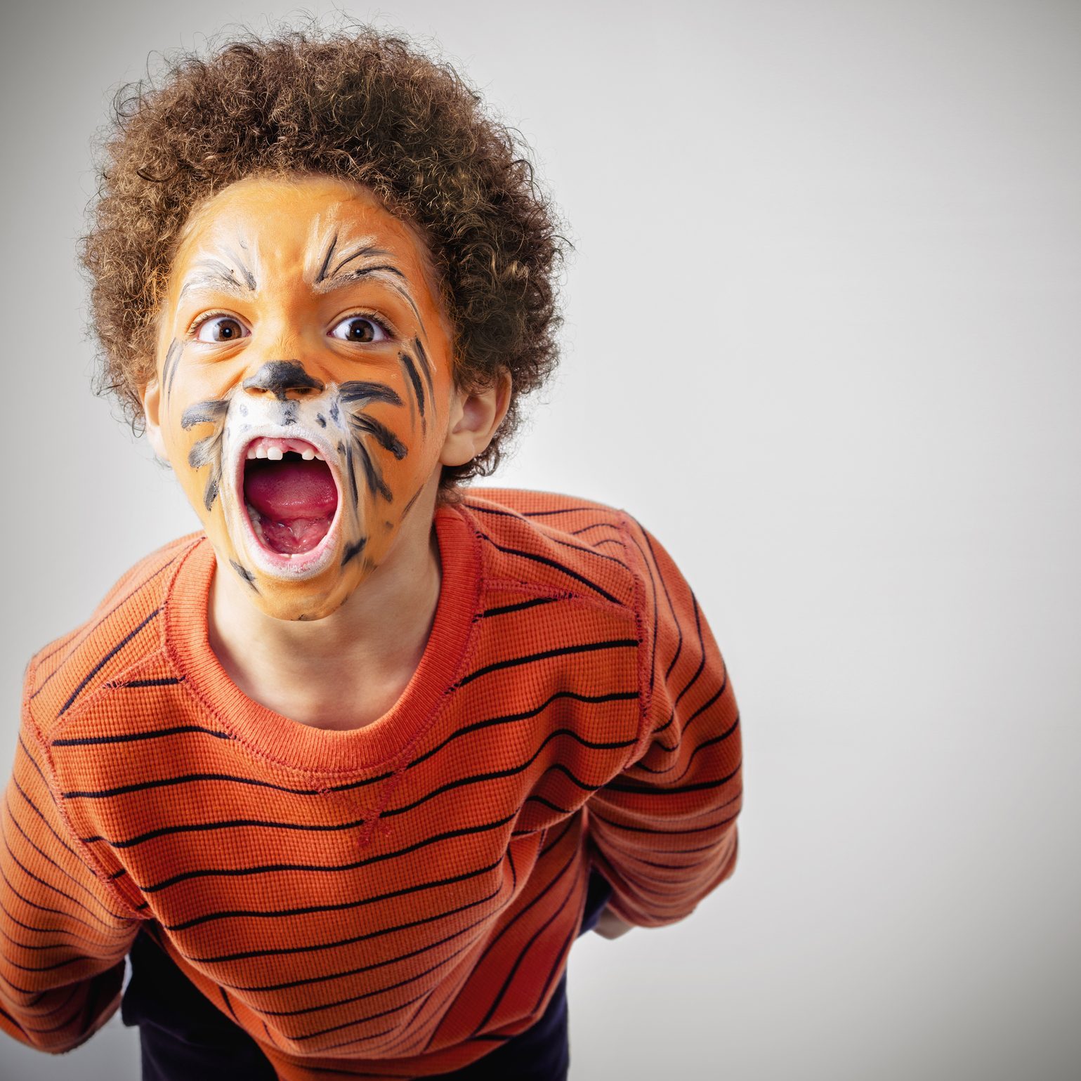 DIY tiger halloween costume