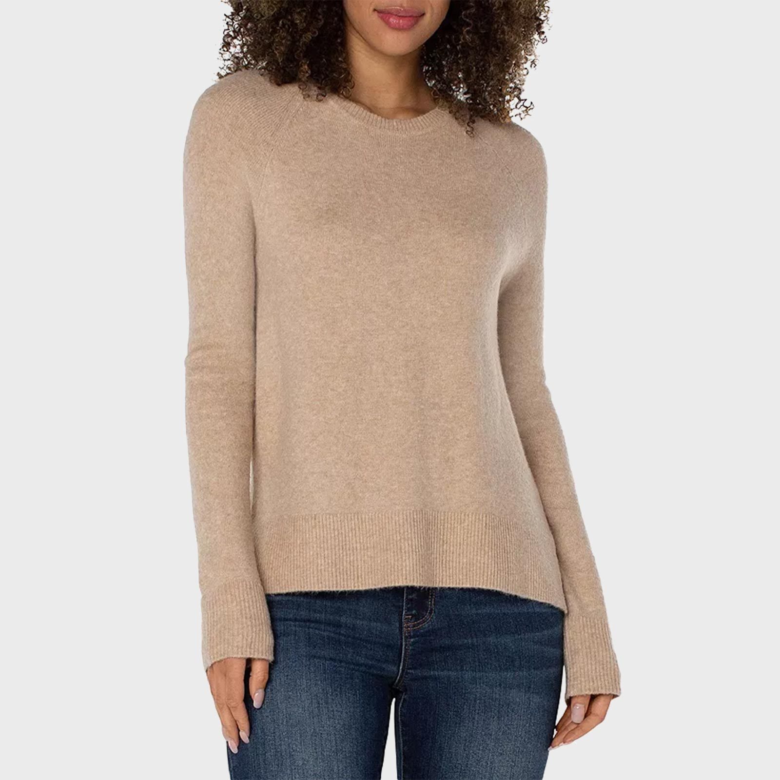 Rd Ecomm Liverpool Los Angeles Split Hem Sweater Via Bloomingdales.com