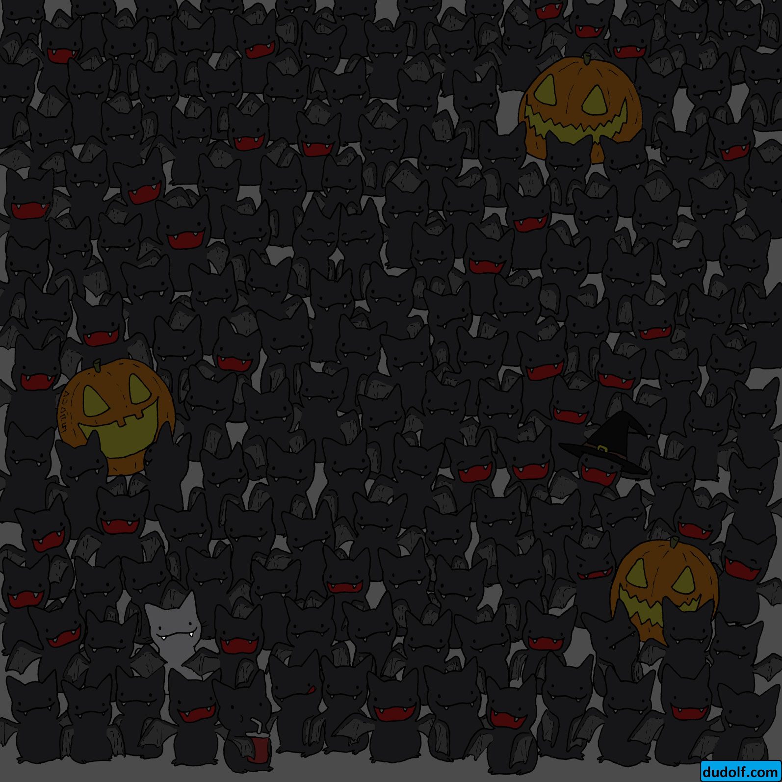 Find The Cat Among The Bats Solution