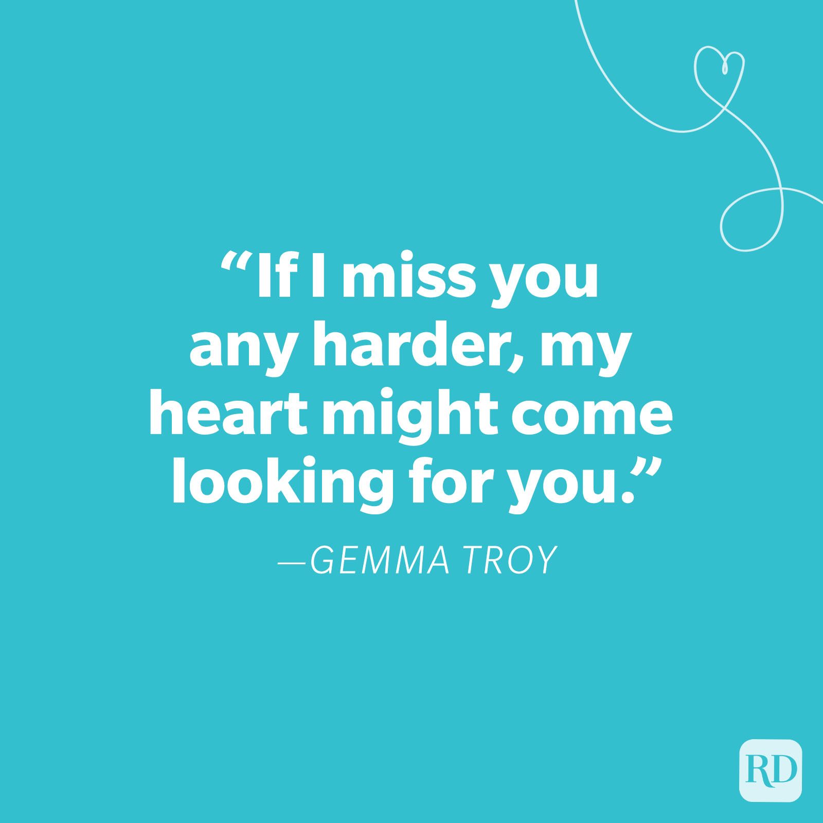 Gemma Troy Miss You Quote