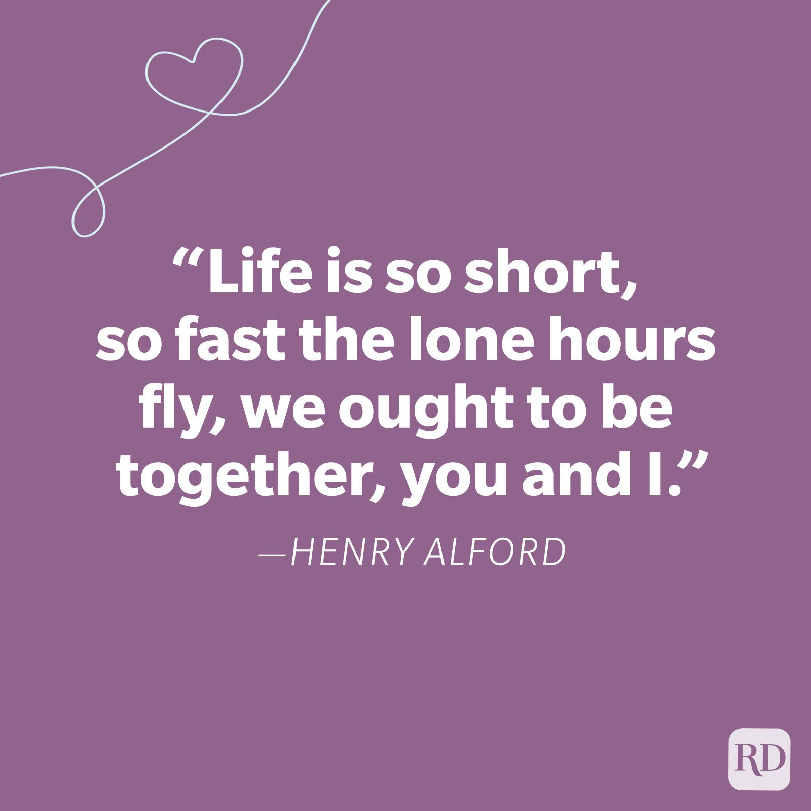 Henry Alford Miss You Quote