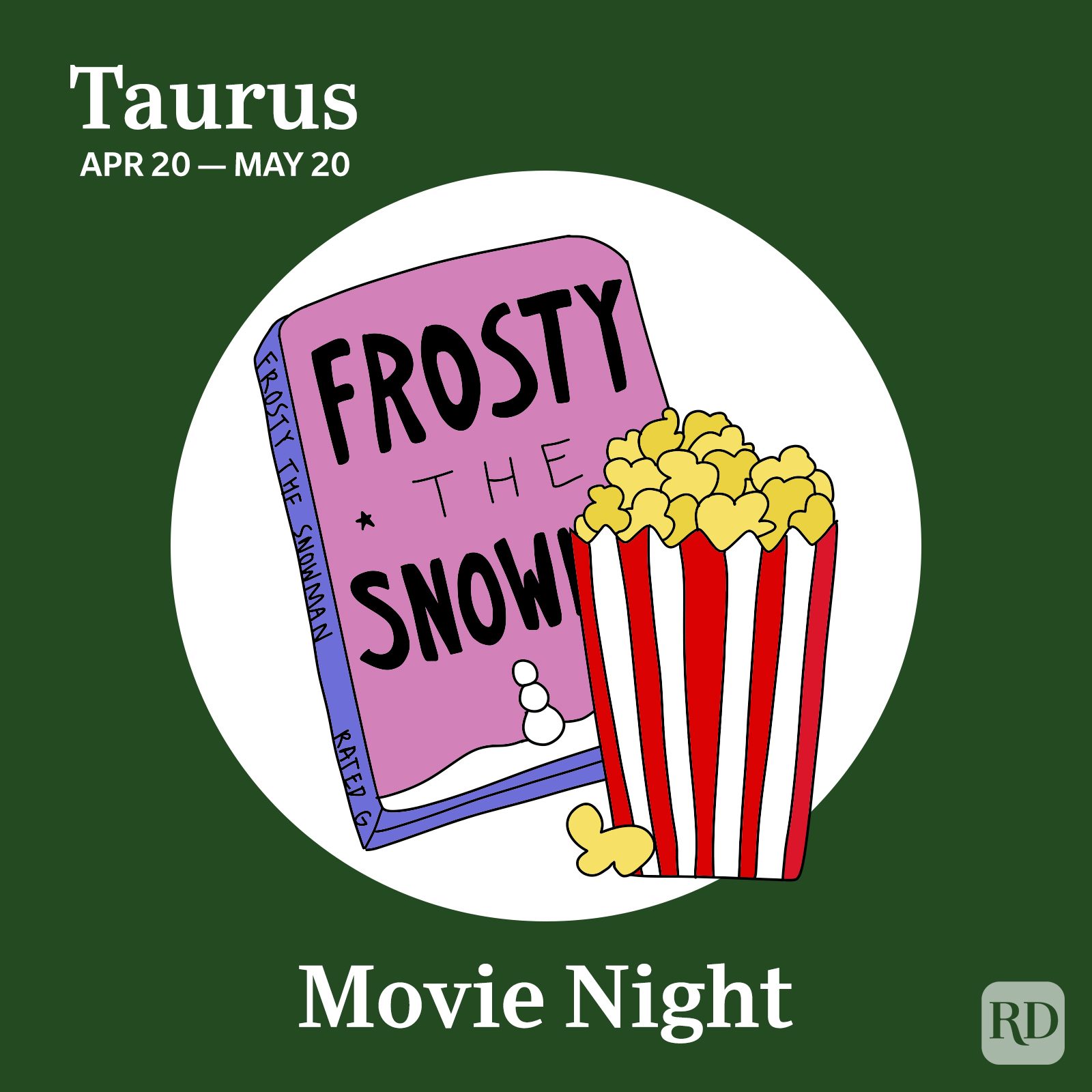 Holiday Activity Zodiac Taurus