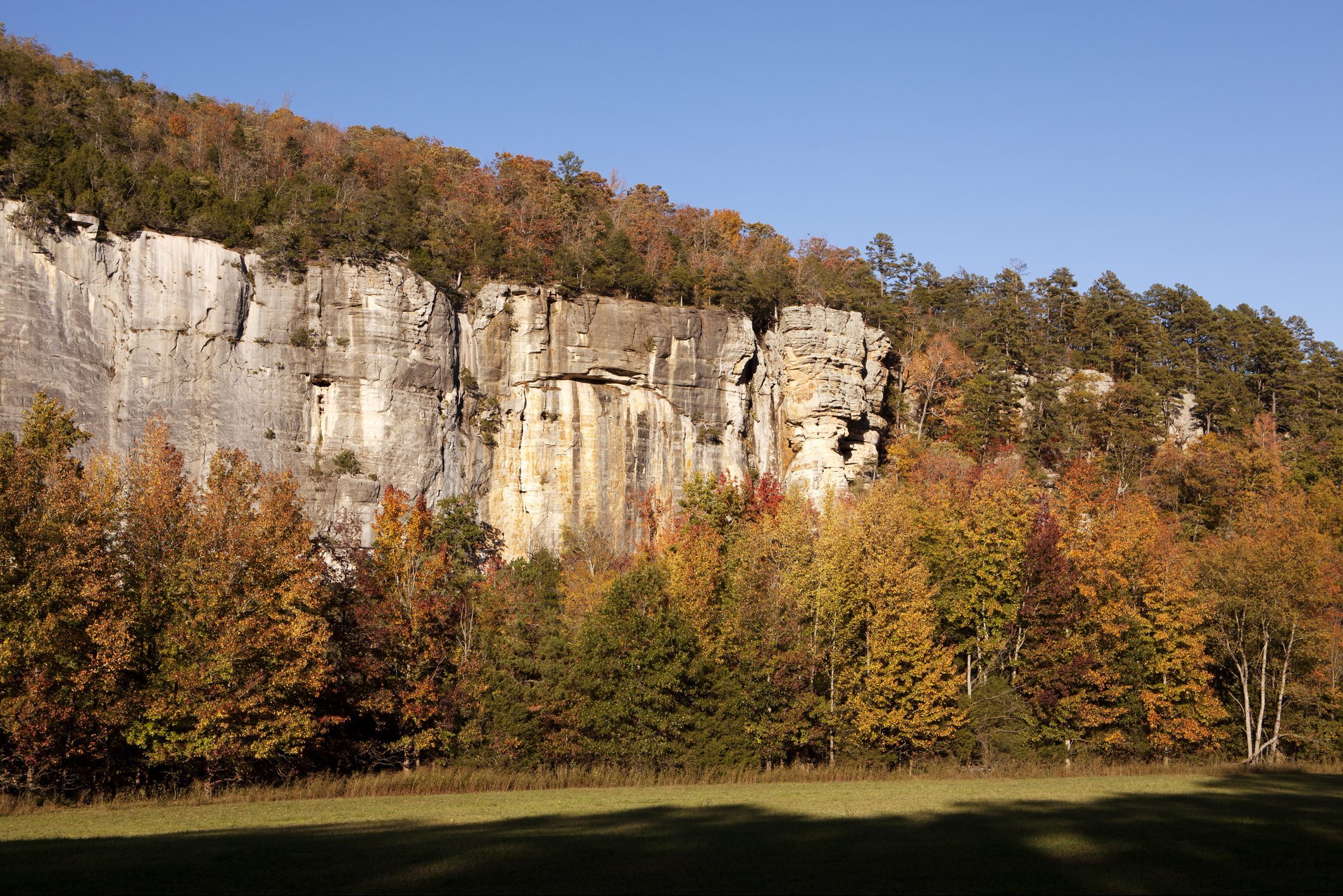 fall foliage in Jasper, Arkansas