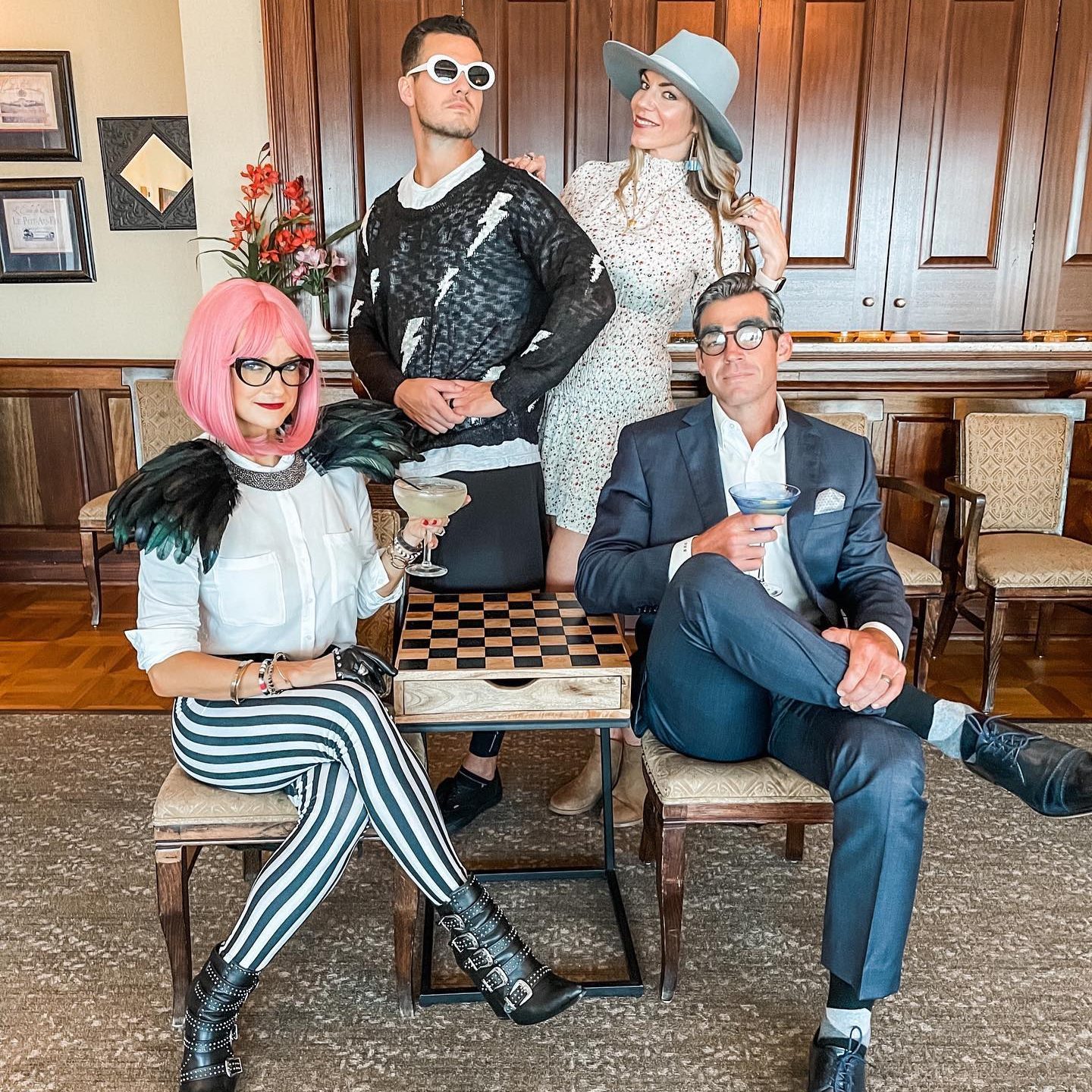 The Rose Family Halloween Costume Via Adrienneelliott Instagram