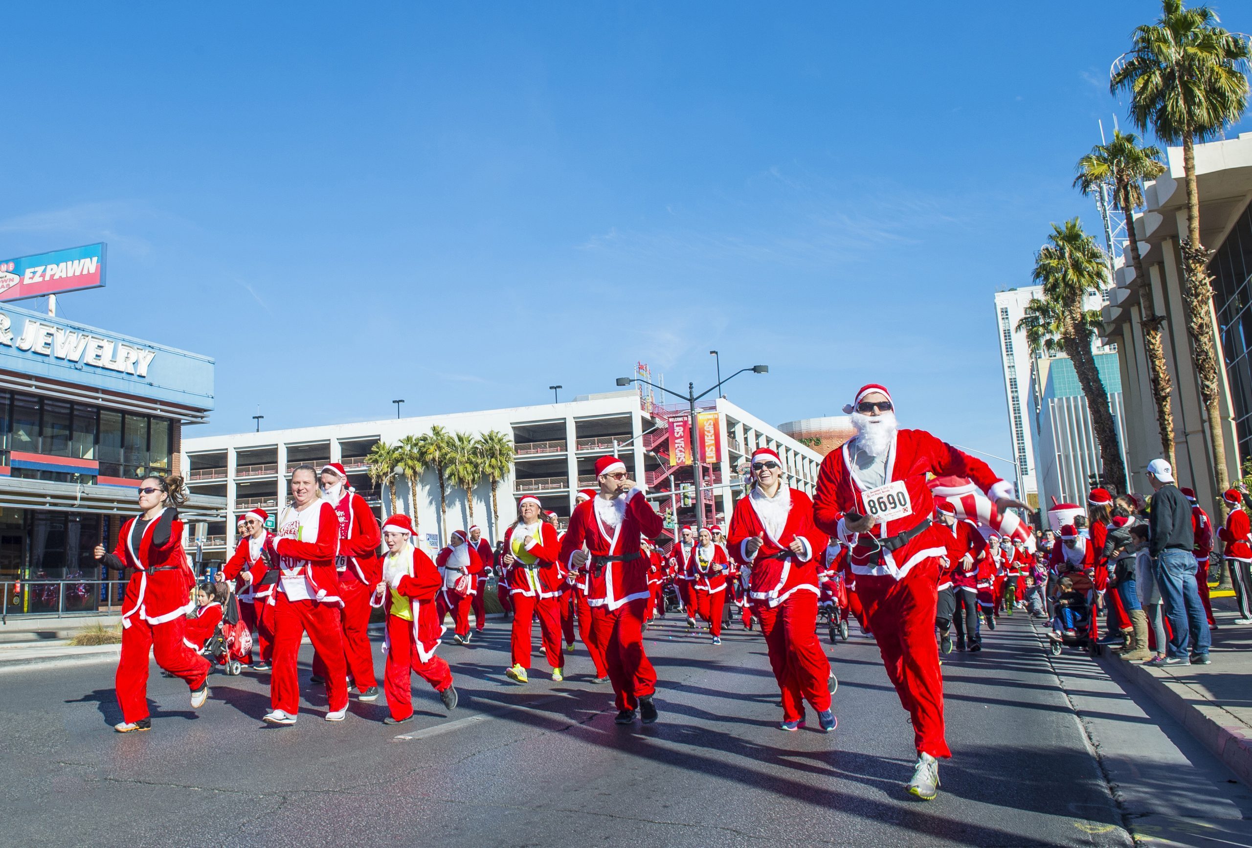 Las Vegas Great Santa Run