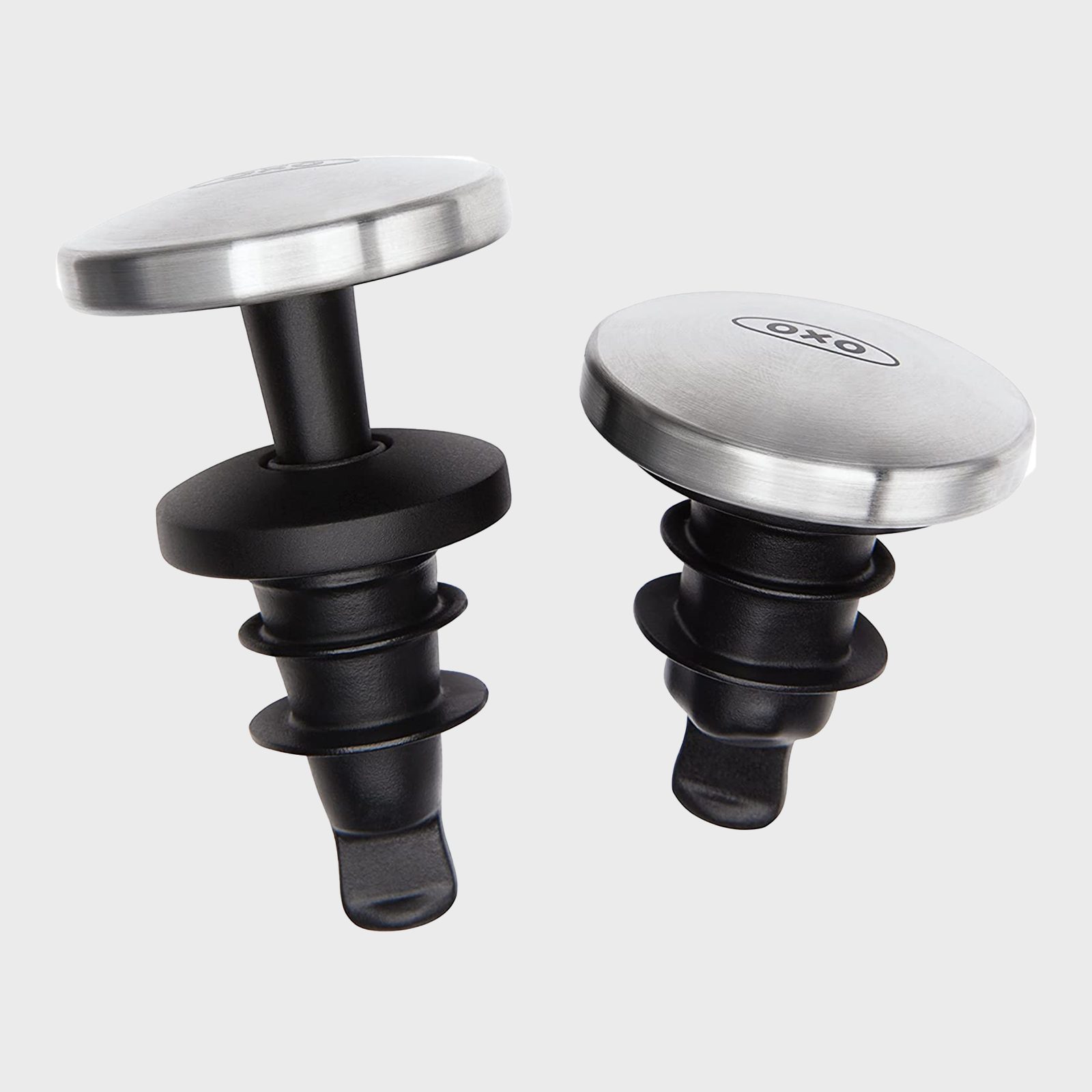 Oxo Steel Spillproof Wine Stoppers Via Amazon