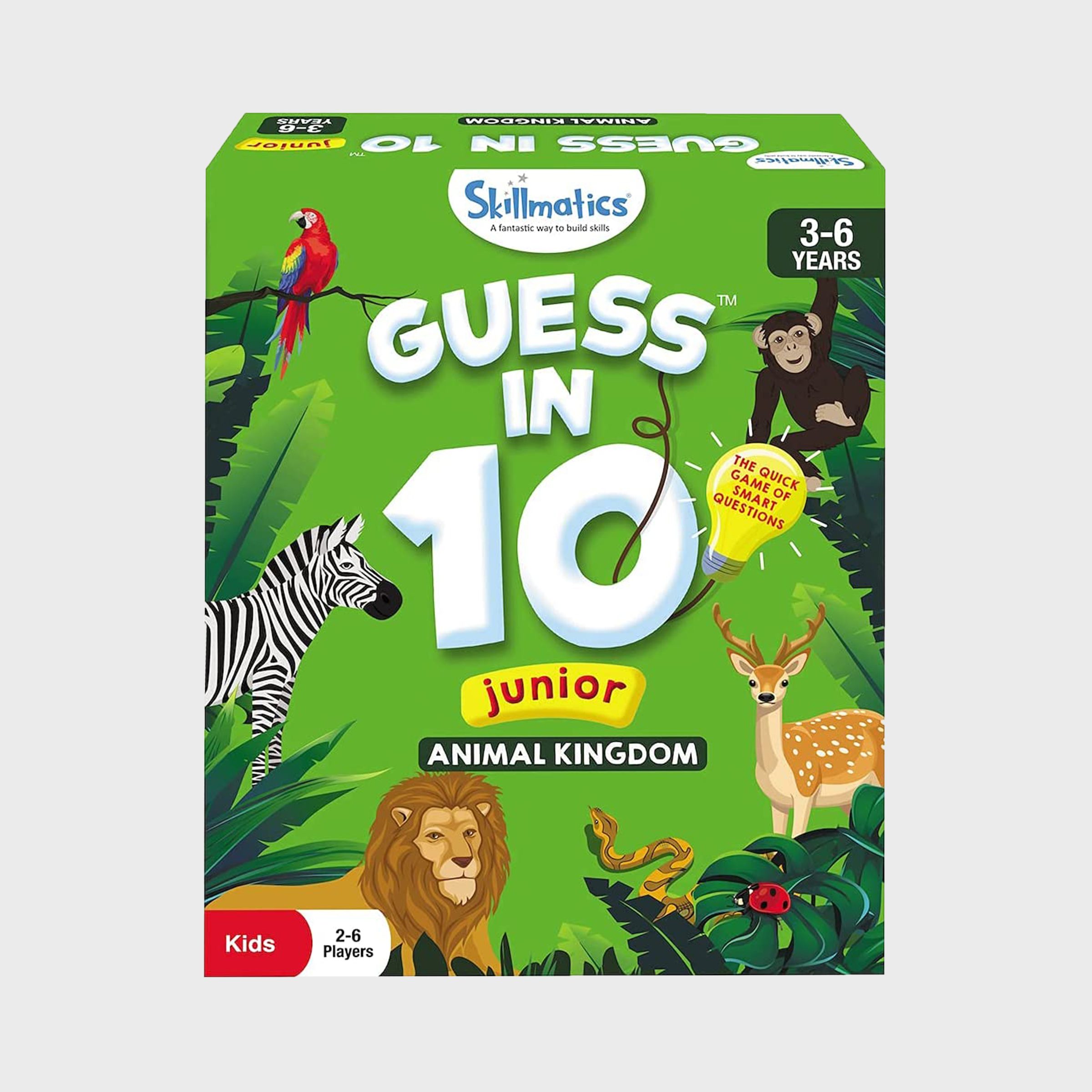Skillmatics Card Game Guess In 10 Junior Animal Kingdom