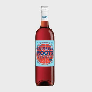 A wine bottle labeled 