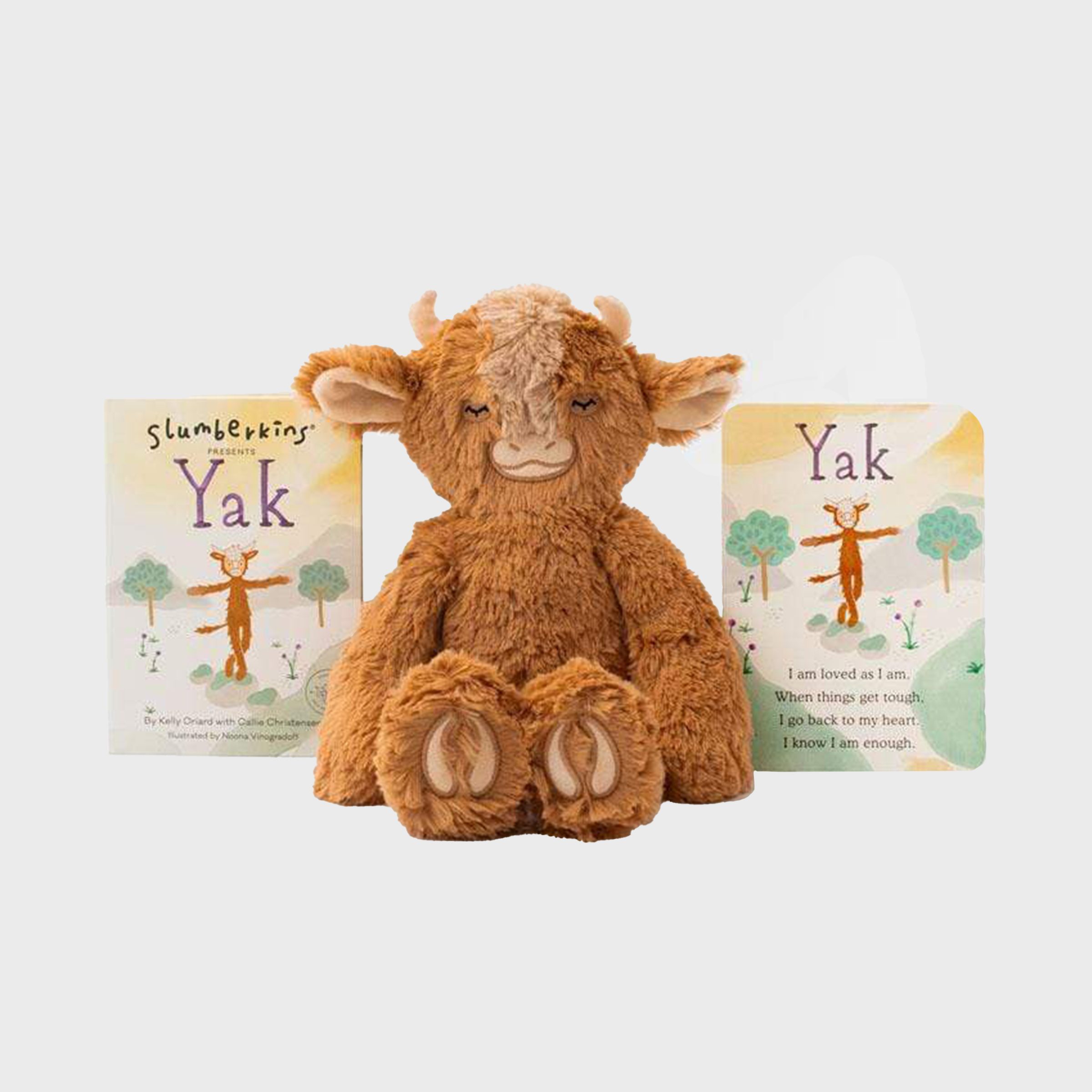 Slumberkins Yak Kid's Book & Plush