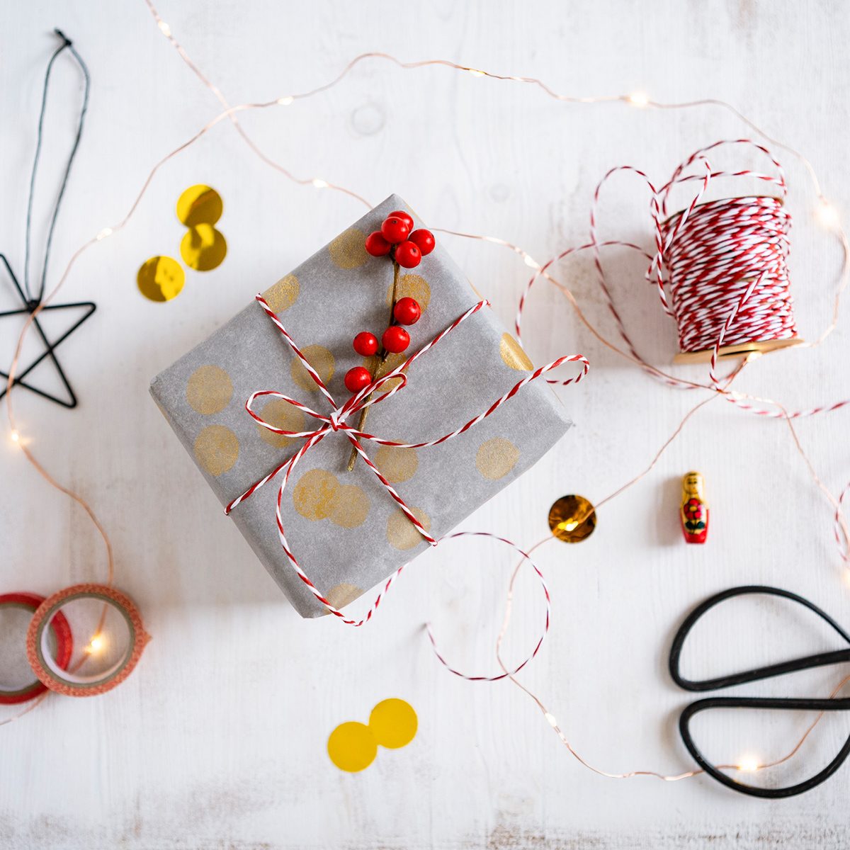 50 Christmas Wrapping Ideas Polka Dots And Berries