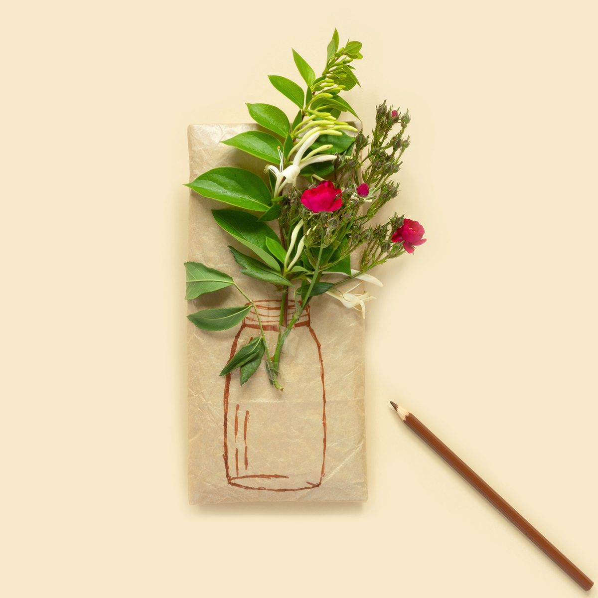 50 Christmas Wrapping Ideas Vase Of Flowers