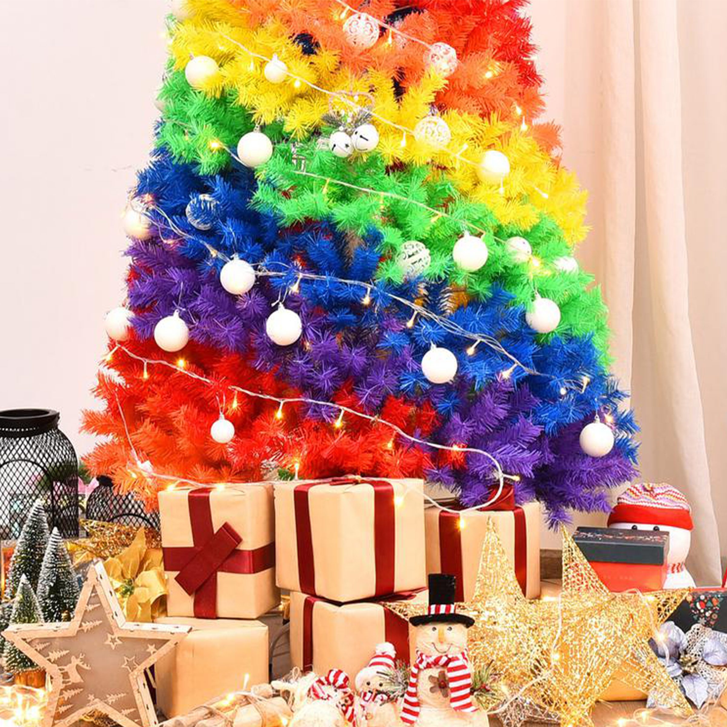 Rainbow Christmas Tree