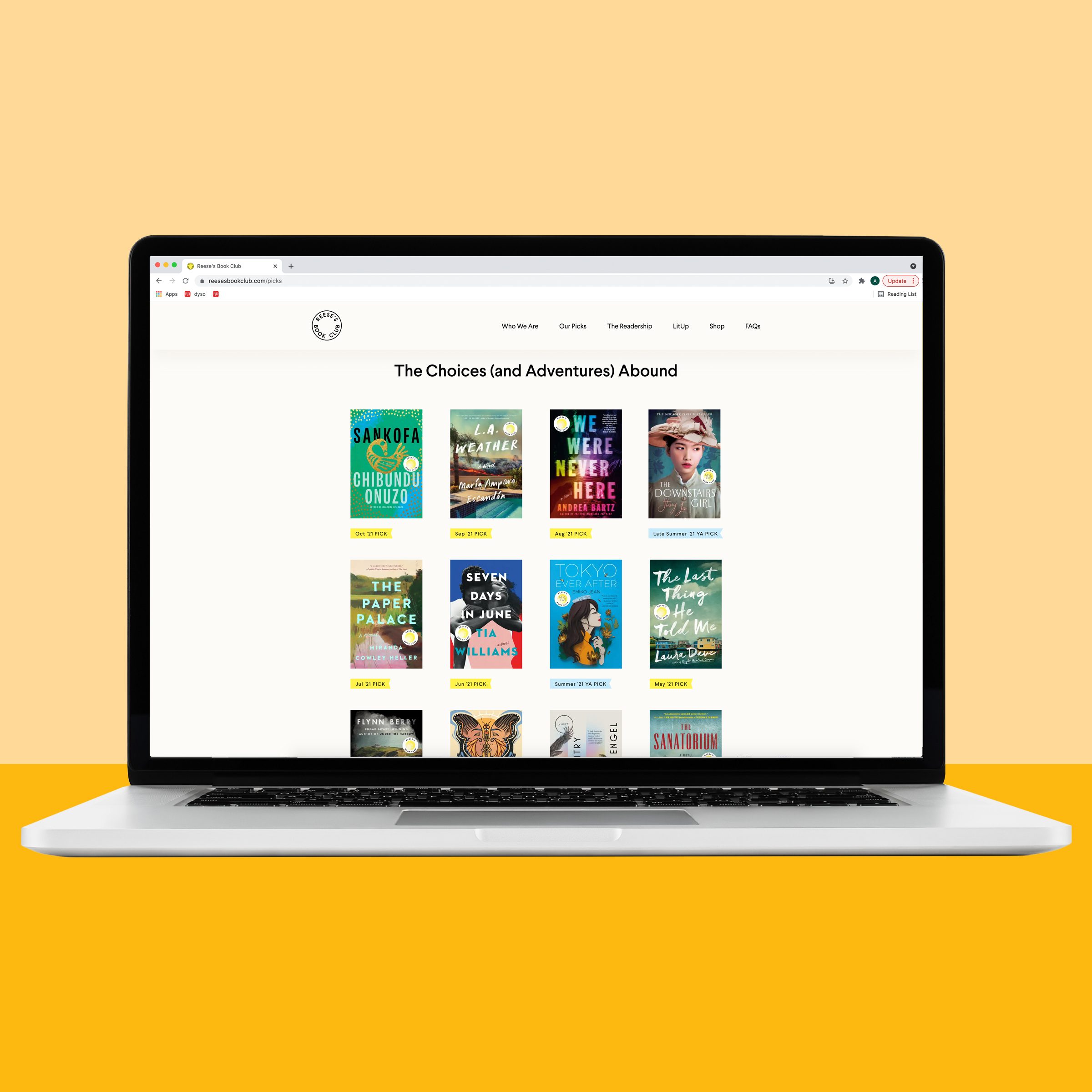 Reeces Book Club Online