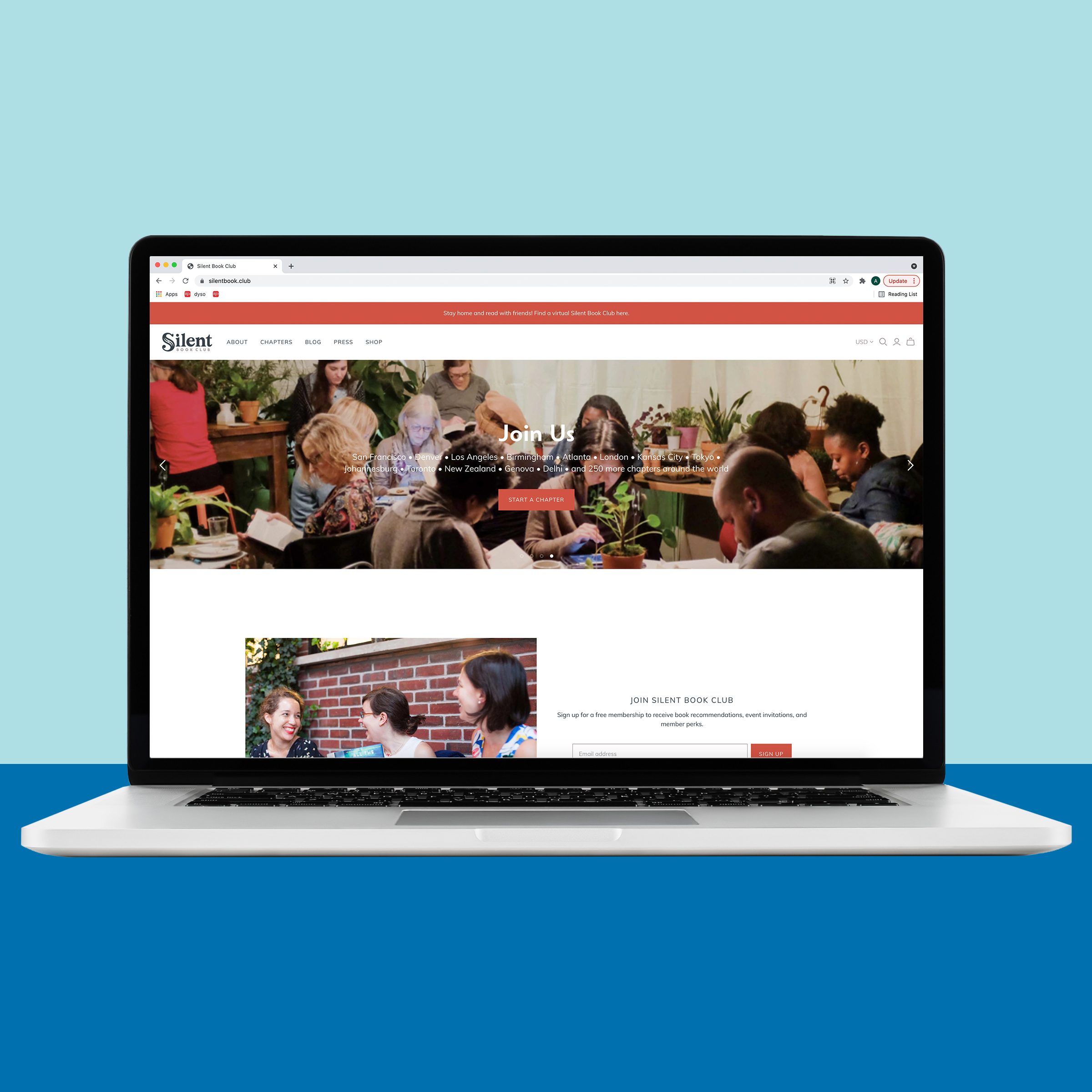 Silent Book Club Online