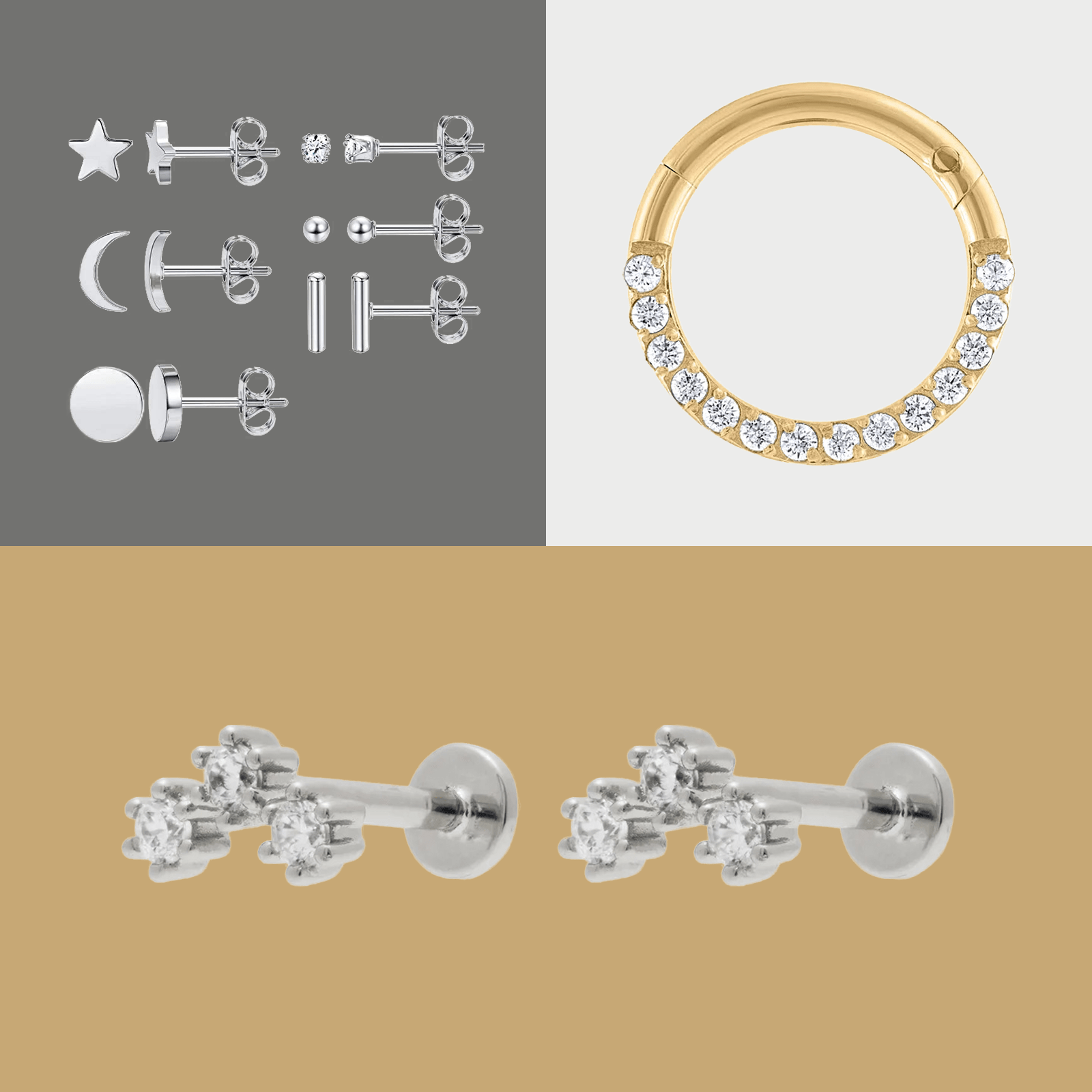 The 6 Best Earrings for Sensitive Ears, According to a Certified Cosmetic Dermatologist