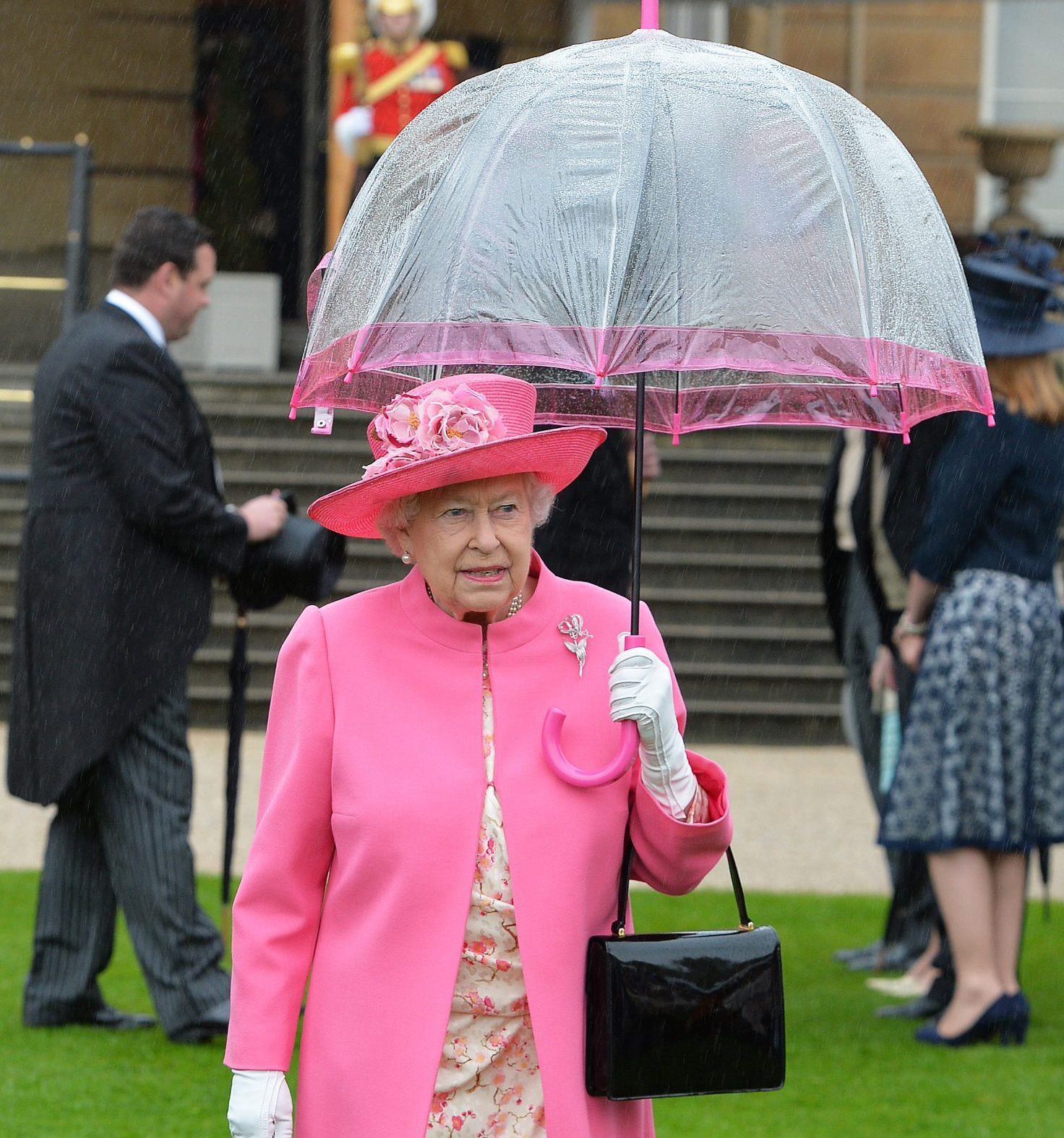 Queen Elizabeth II Hosts Garden Party at Buckingham Palace