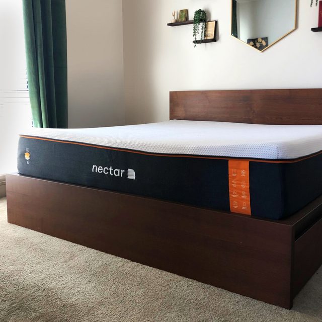 Mattress labeled 