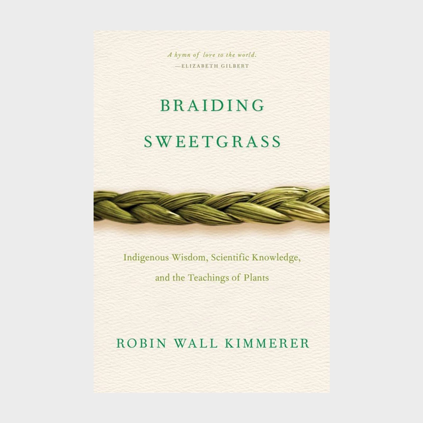Braiding Sweetgrass Book
