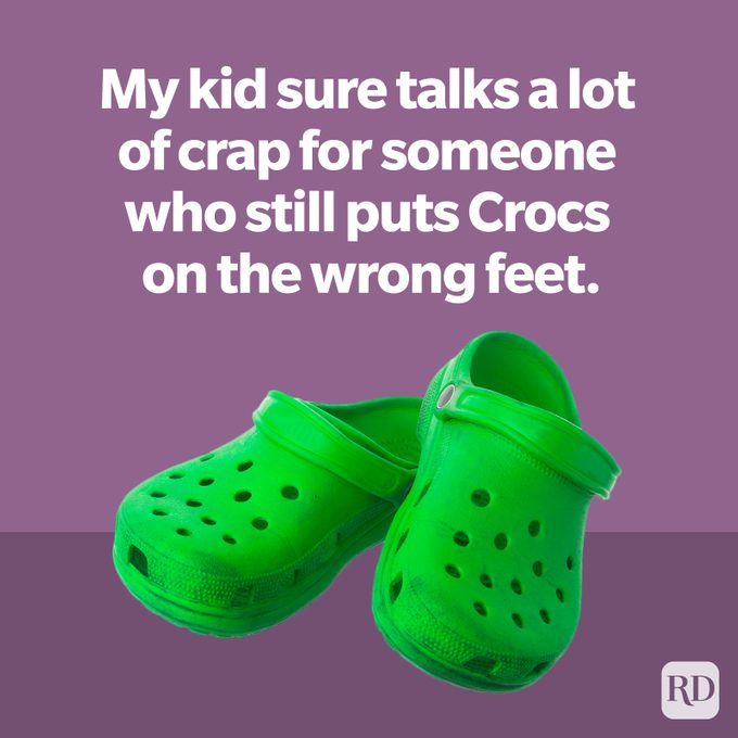 Crocs Mom Joke