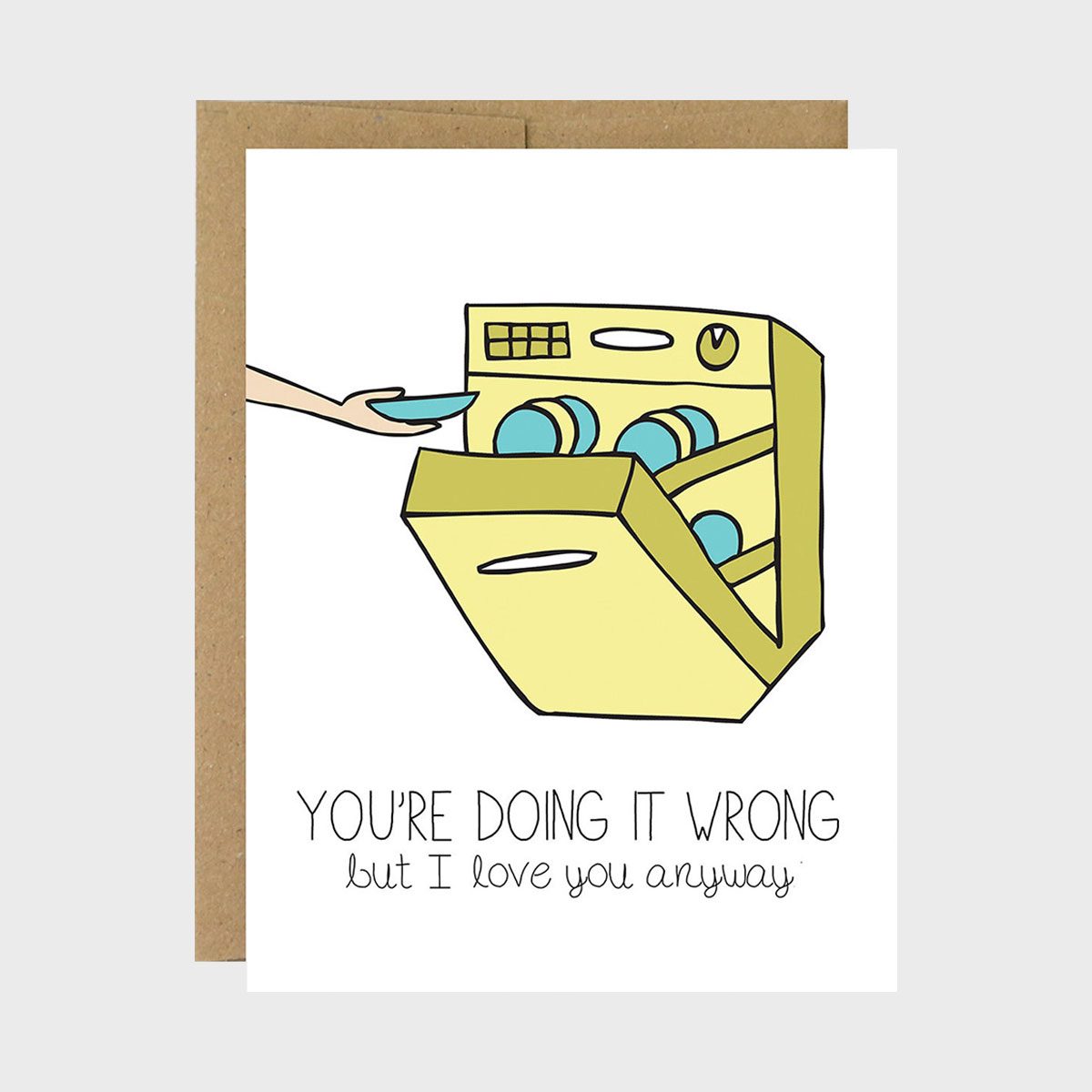 Youre Doing It Wrong Valentines Day Card