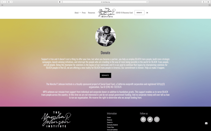 The Marsha P Johnson Institute Ecomm Via Marshap.org