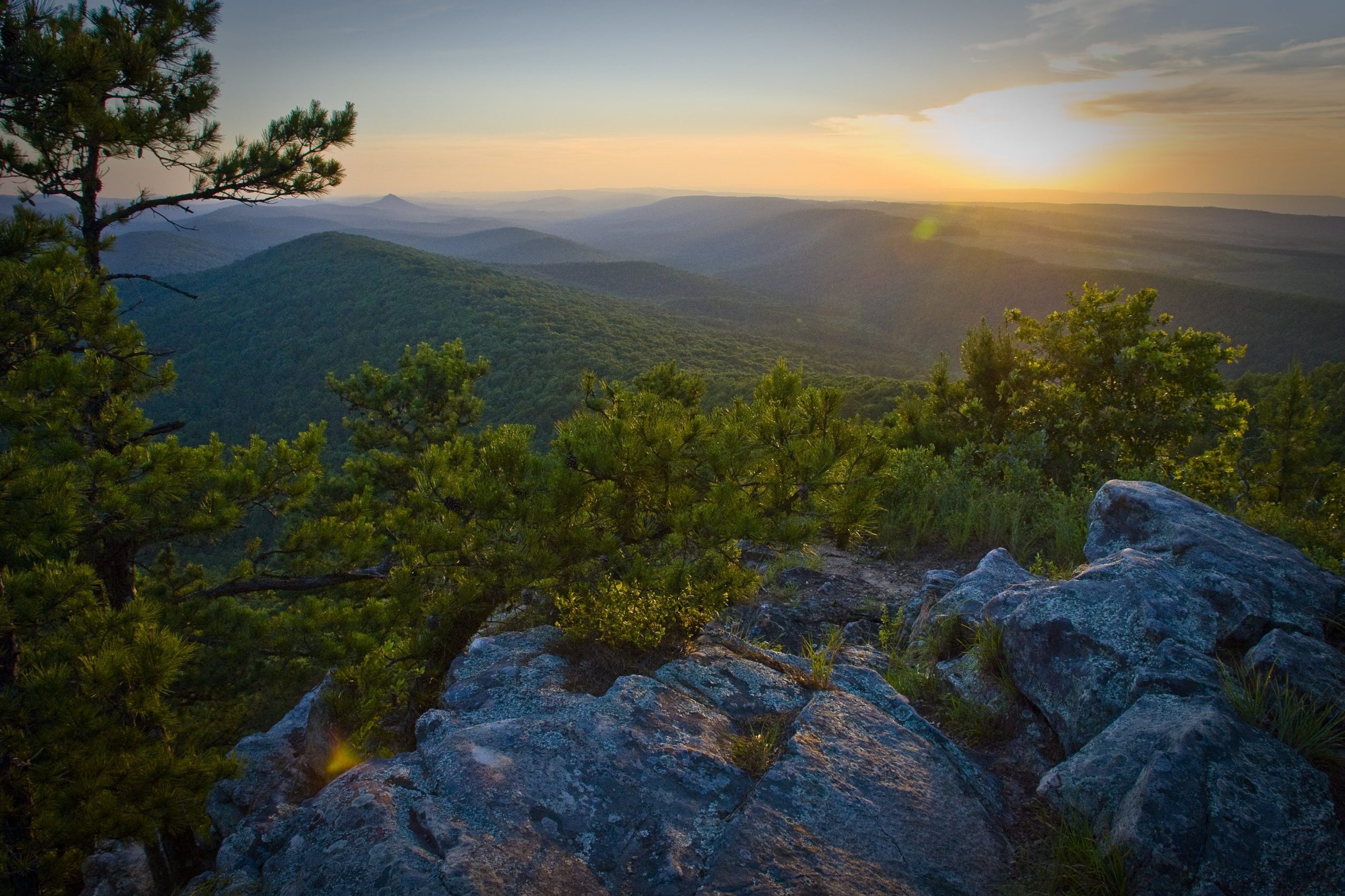 Summer Solstice on Flatside Pinnacle