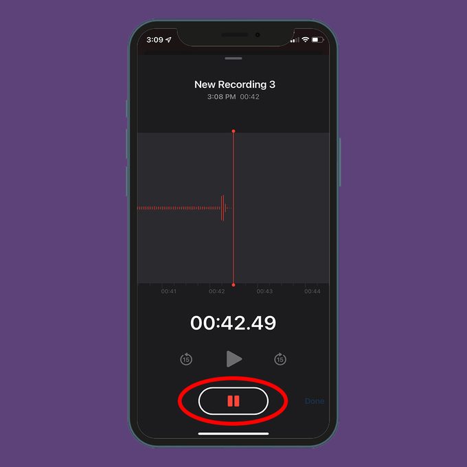 How To Pause A Voice Memo On An Iphone