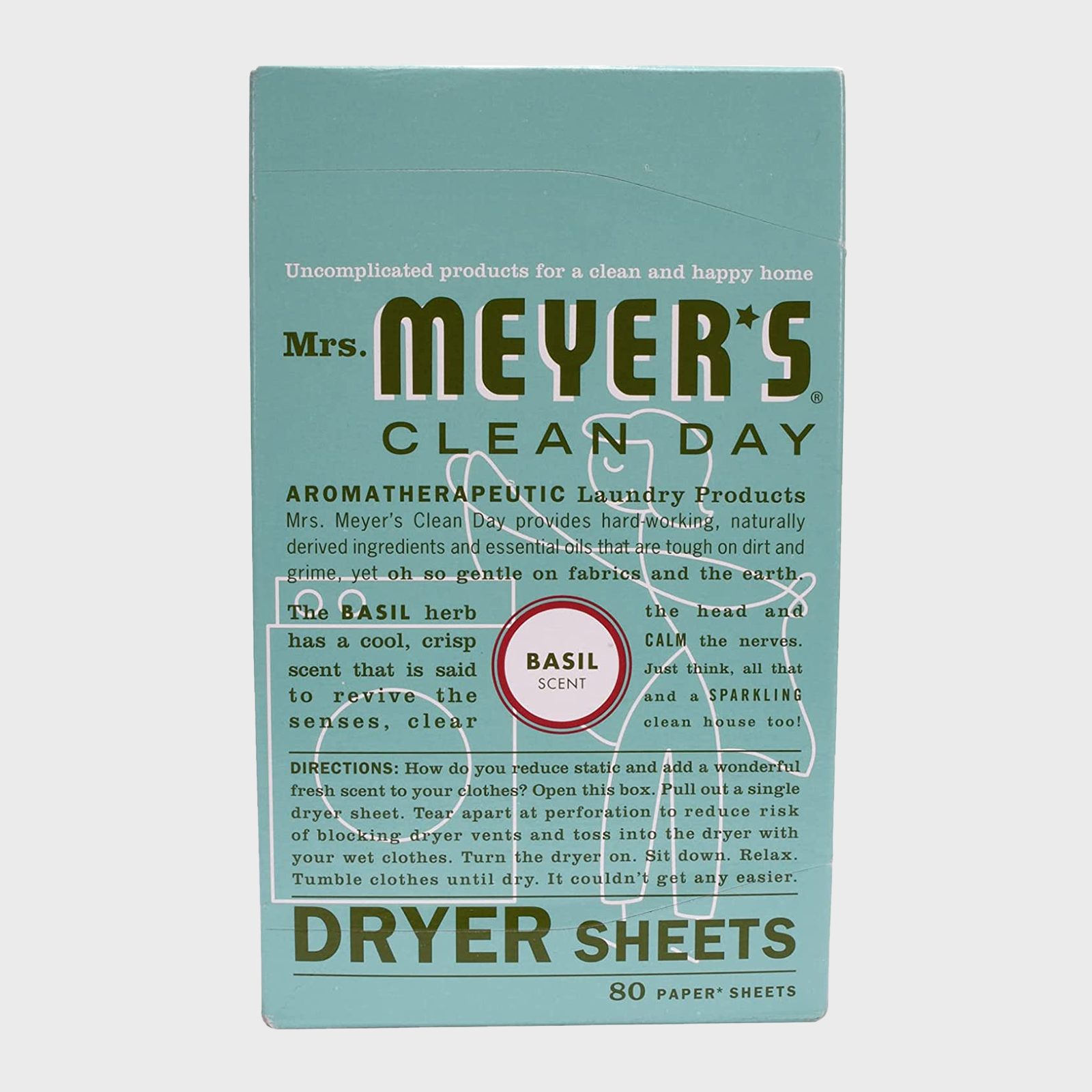 Mrs Meyers Dryer Sheets Fabric Softener Ecomm Via Amazon