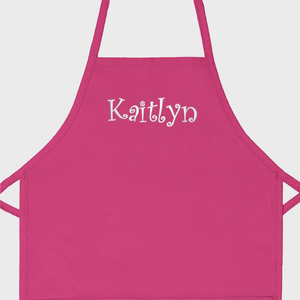 Pink apron displays 