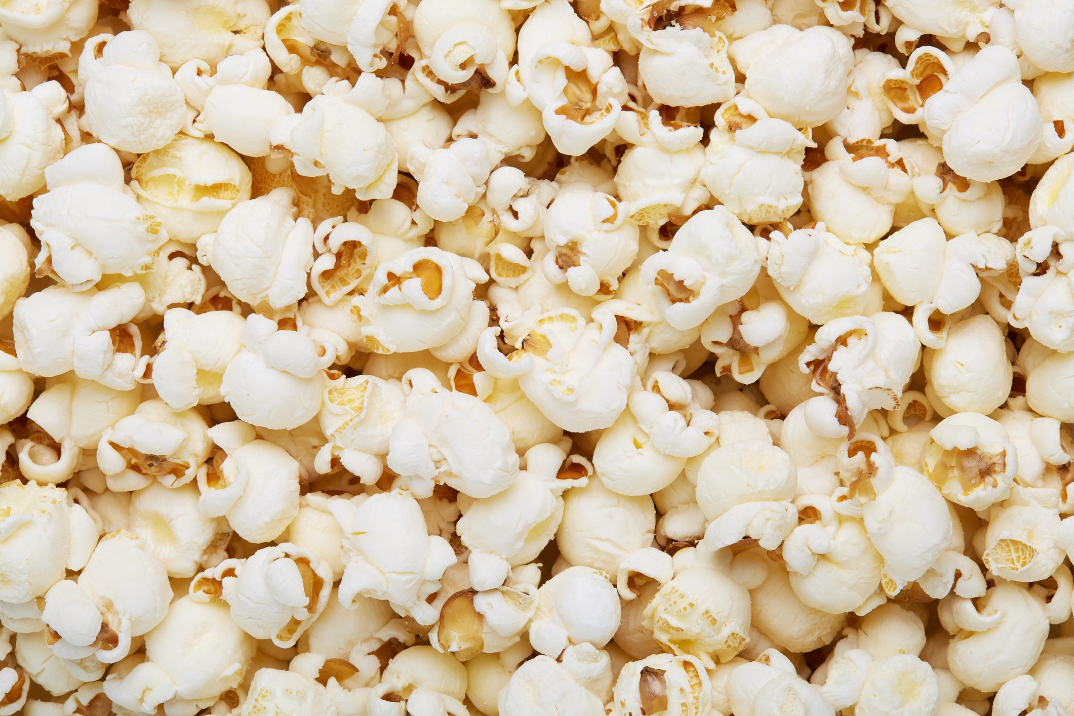 Scattered popcorn texture background