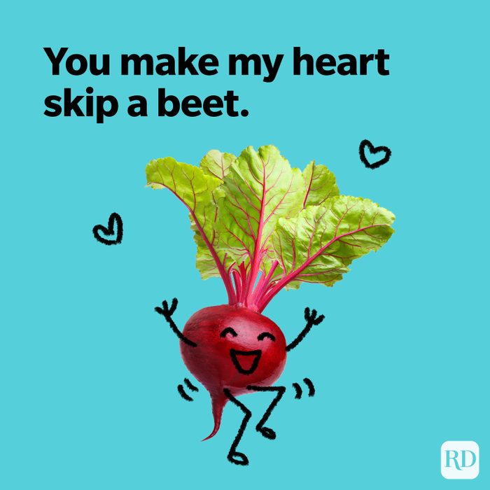 Punny vegetable pick up line