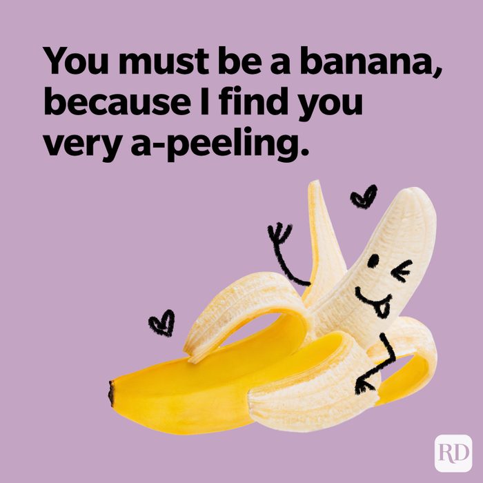 Punny fruit pickup line