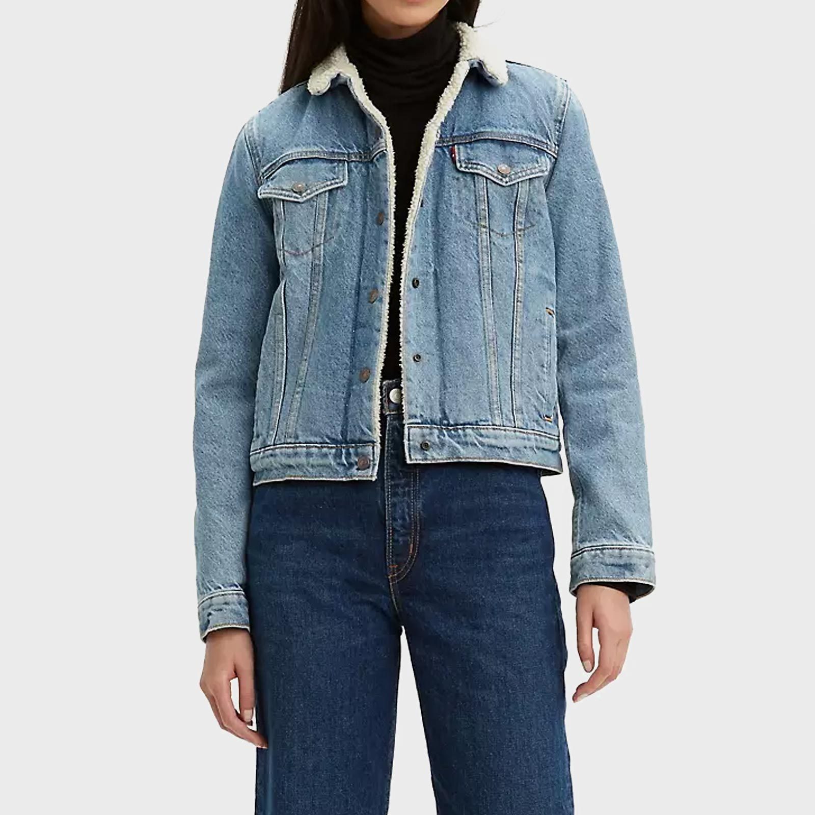 Rd Ecomm Levi's Original Sherpa Trucker Jacket Via Levi.com