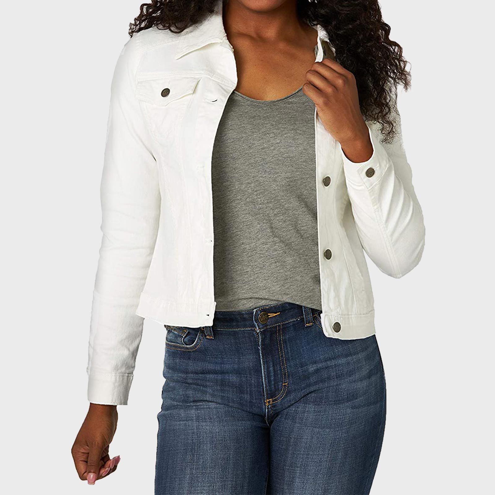 Rd Ecomm Riders By Lee Indigo Women's Denim Jacket Via Amazon.com
