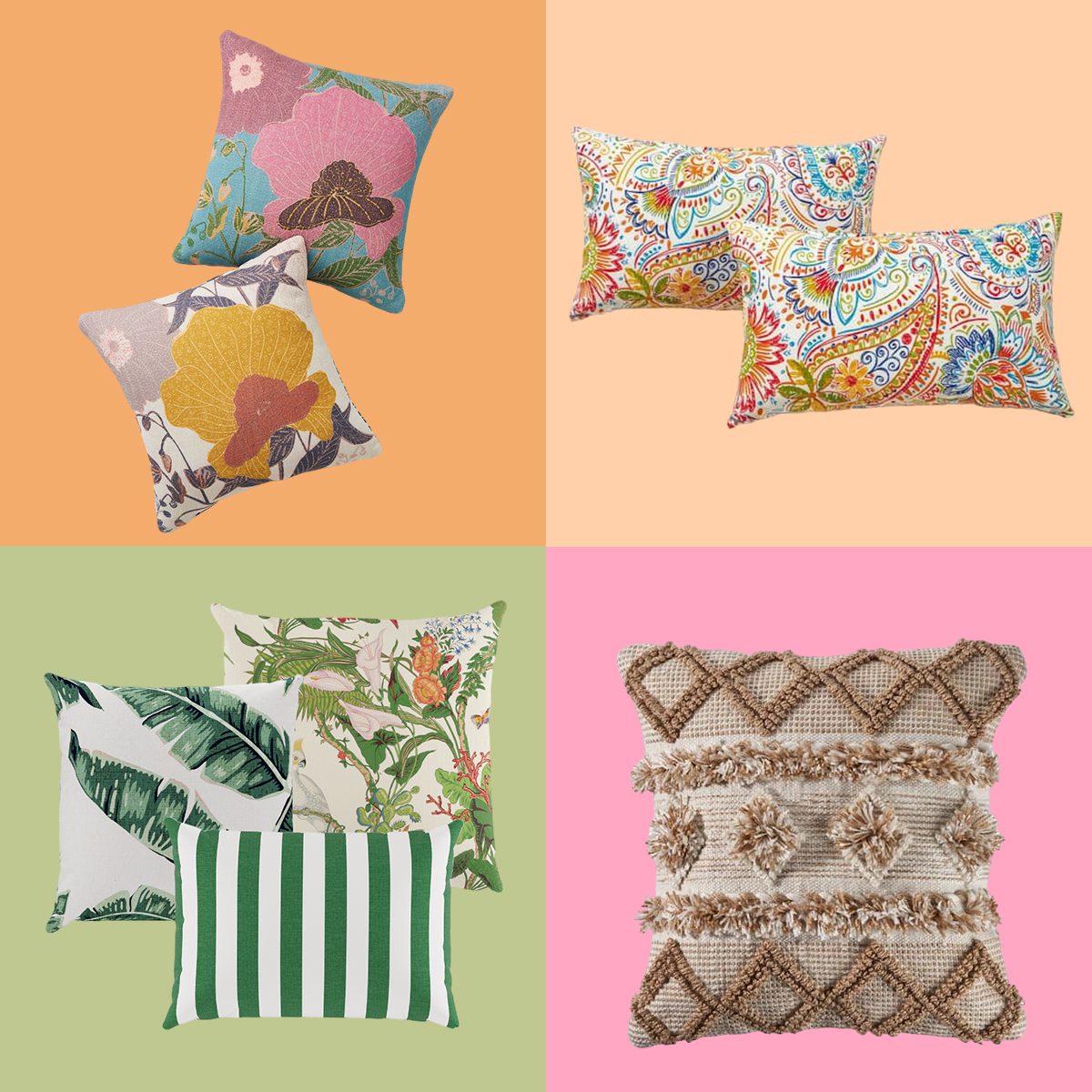 12 Best Outdoor Pillows to Make Your Patio Feel More Welcoming