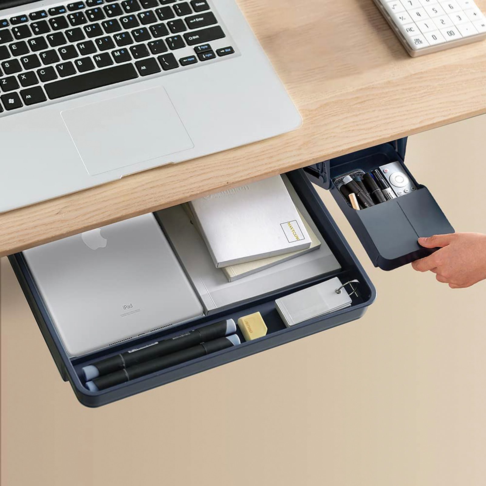 8 Under Desk Drawer Storage Organizer Ecomm Via Amazon