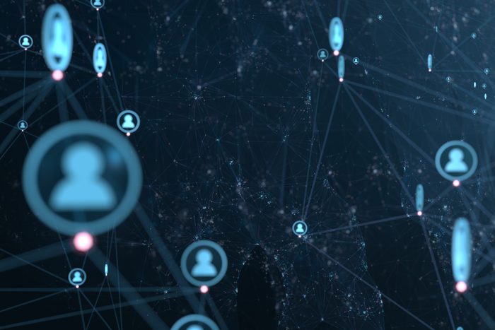 large interconnected web of personal information online