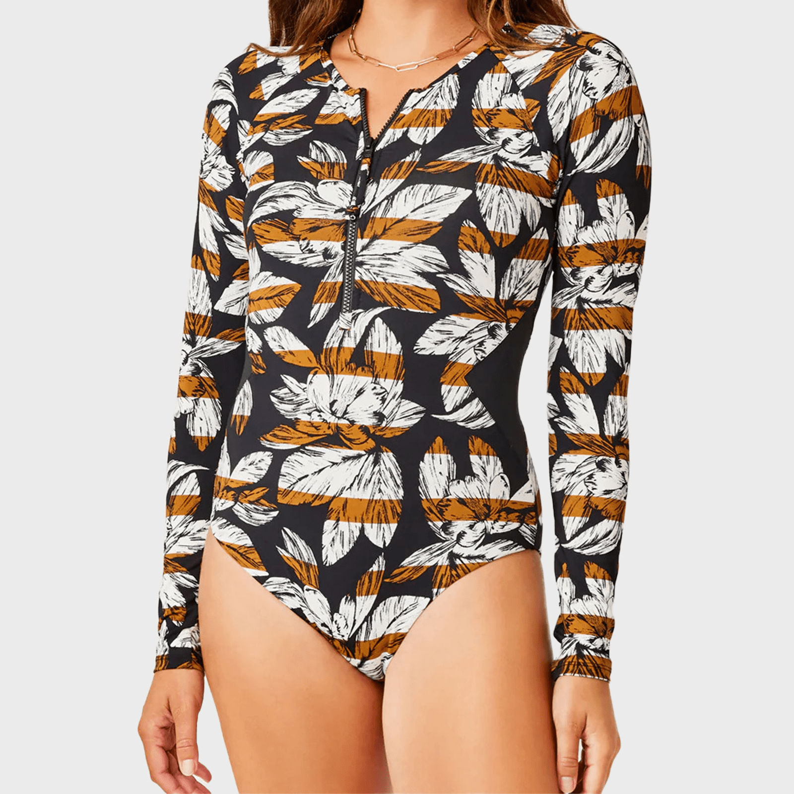 Ls All Day Onesie Flora With Black
