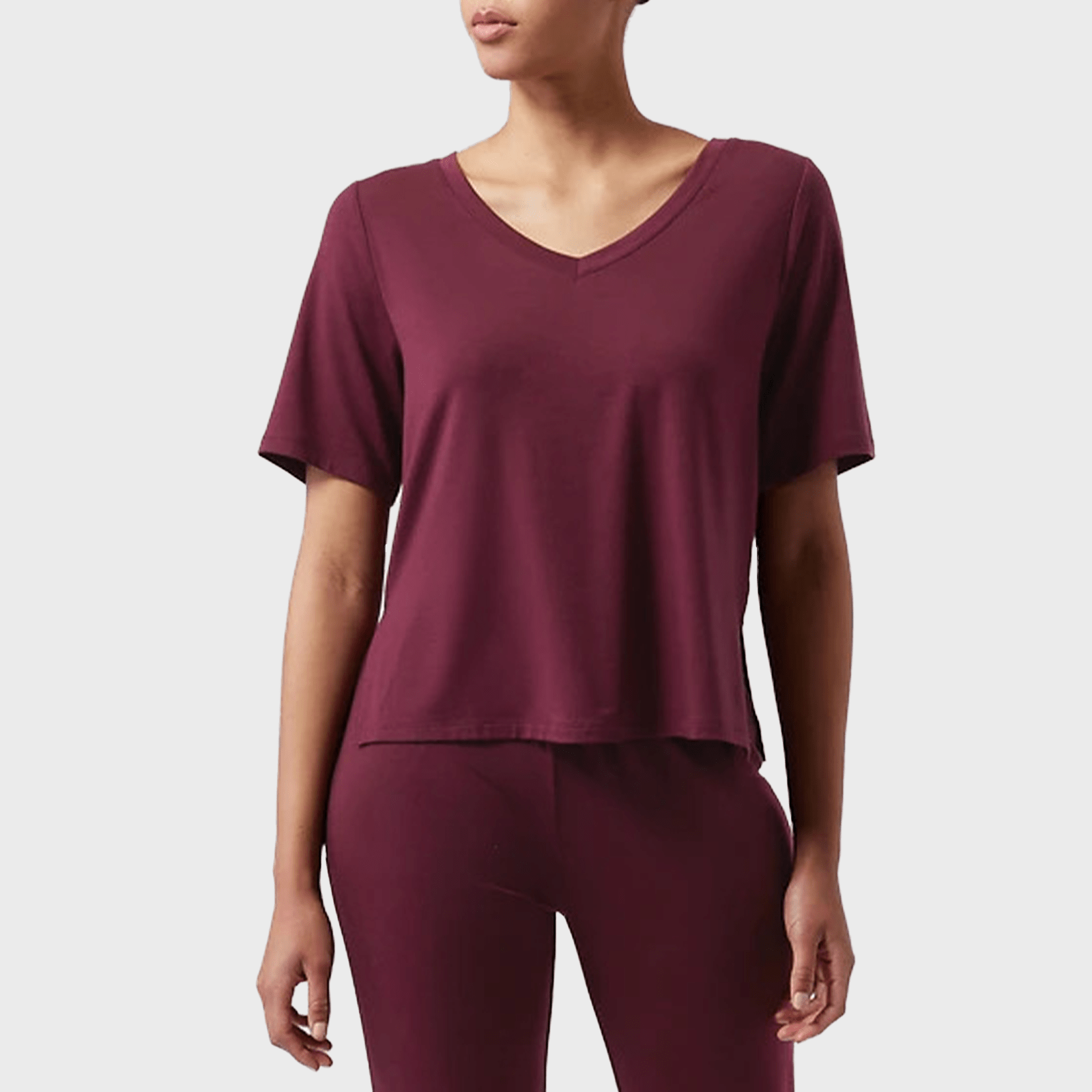 Nighttime Bliss Sleep Tee Ecomm Via Athleta