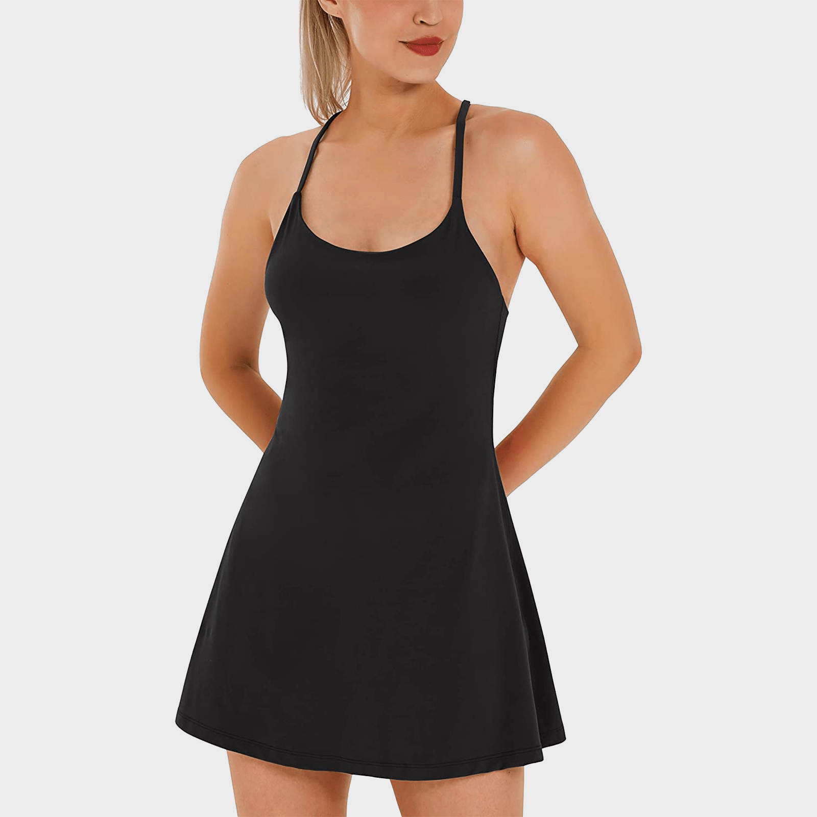 Womens Tennis Dress Workout Pockets Exercise Athletic Dresses Ecomm Via Amazon