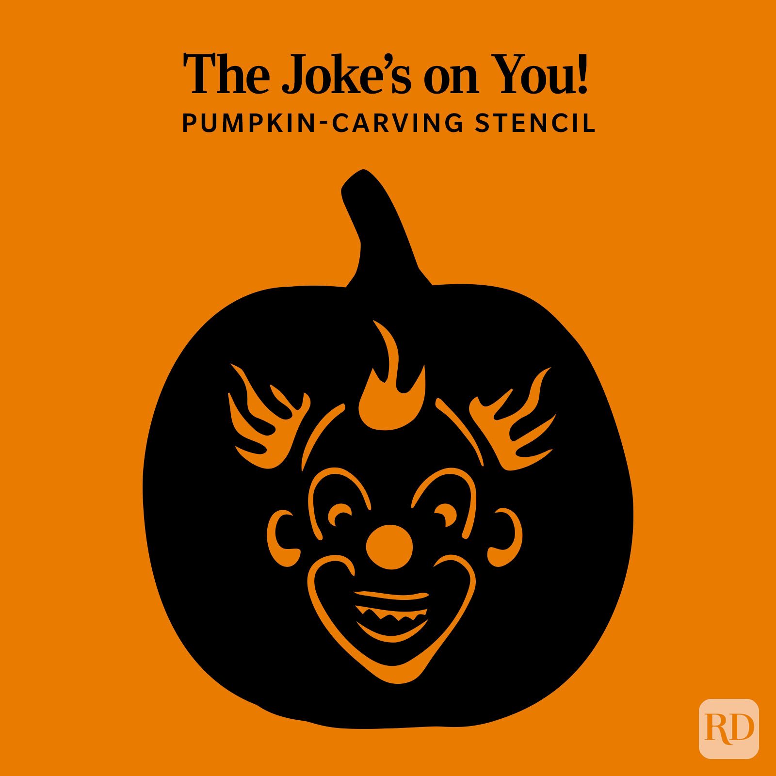 Pumpkin Carving Template 21