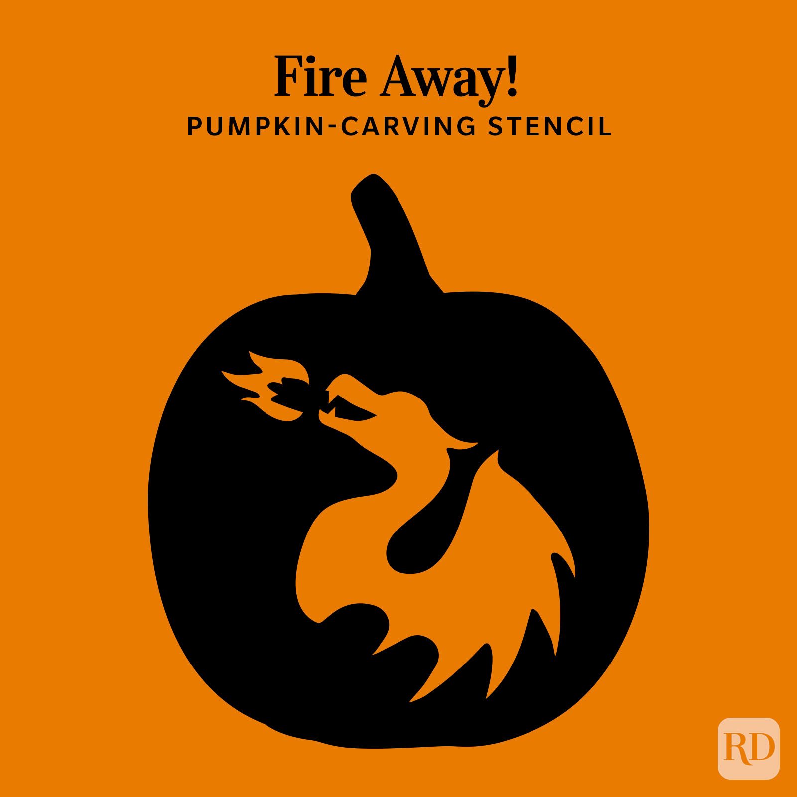 Pumpkin Carving Template 25