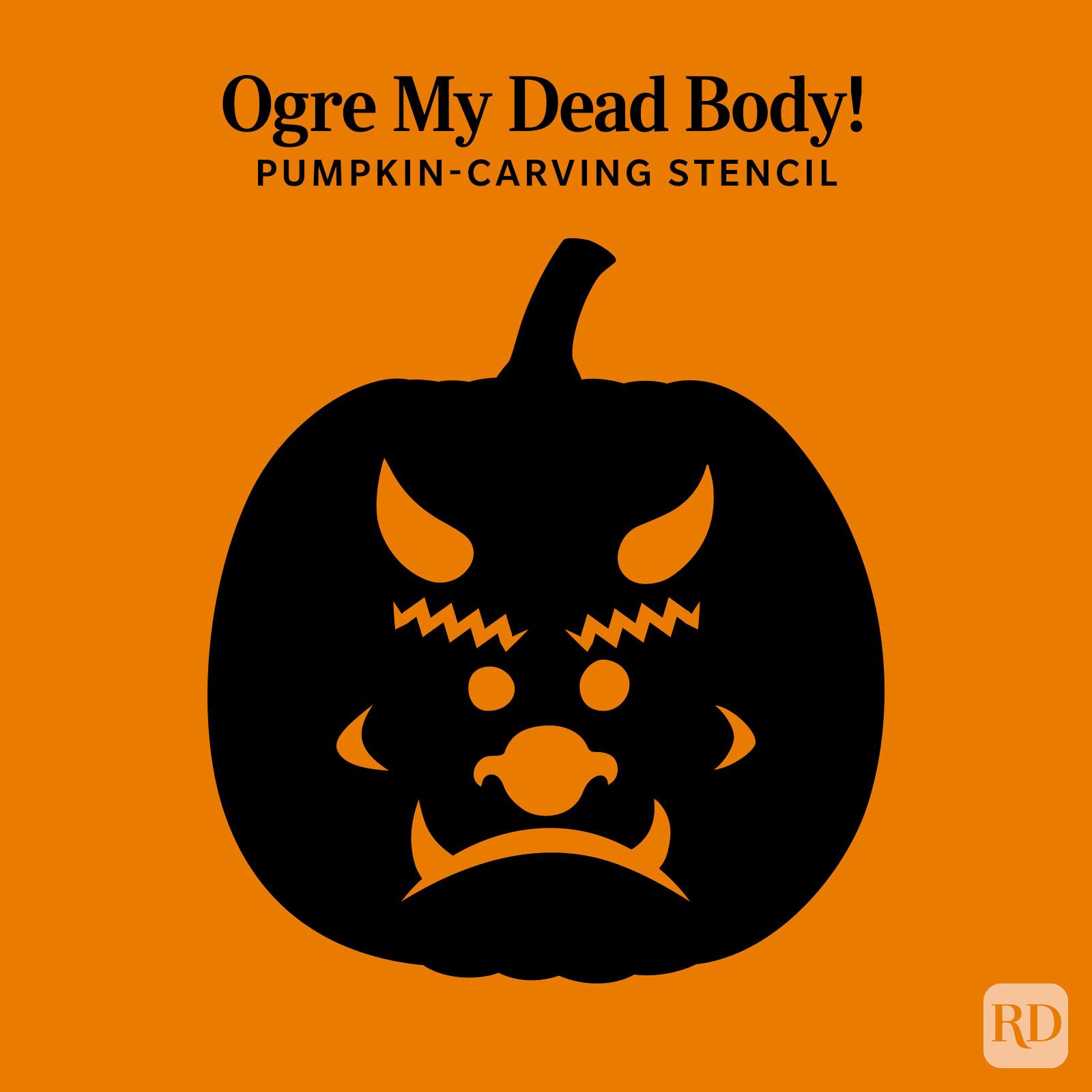 Pumpkin Carving Template 34