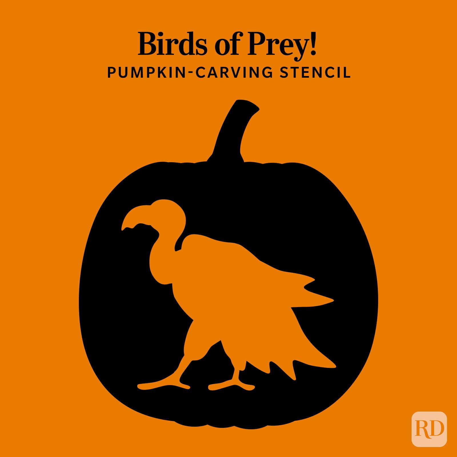 Pumpkin Carving Template 4