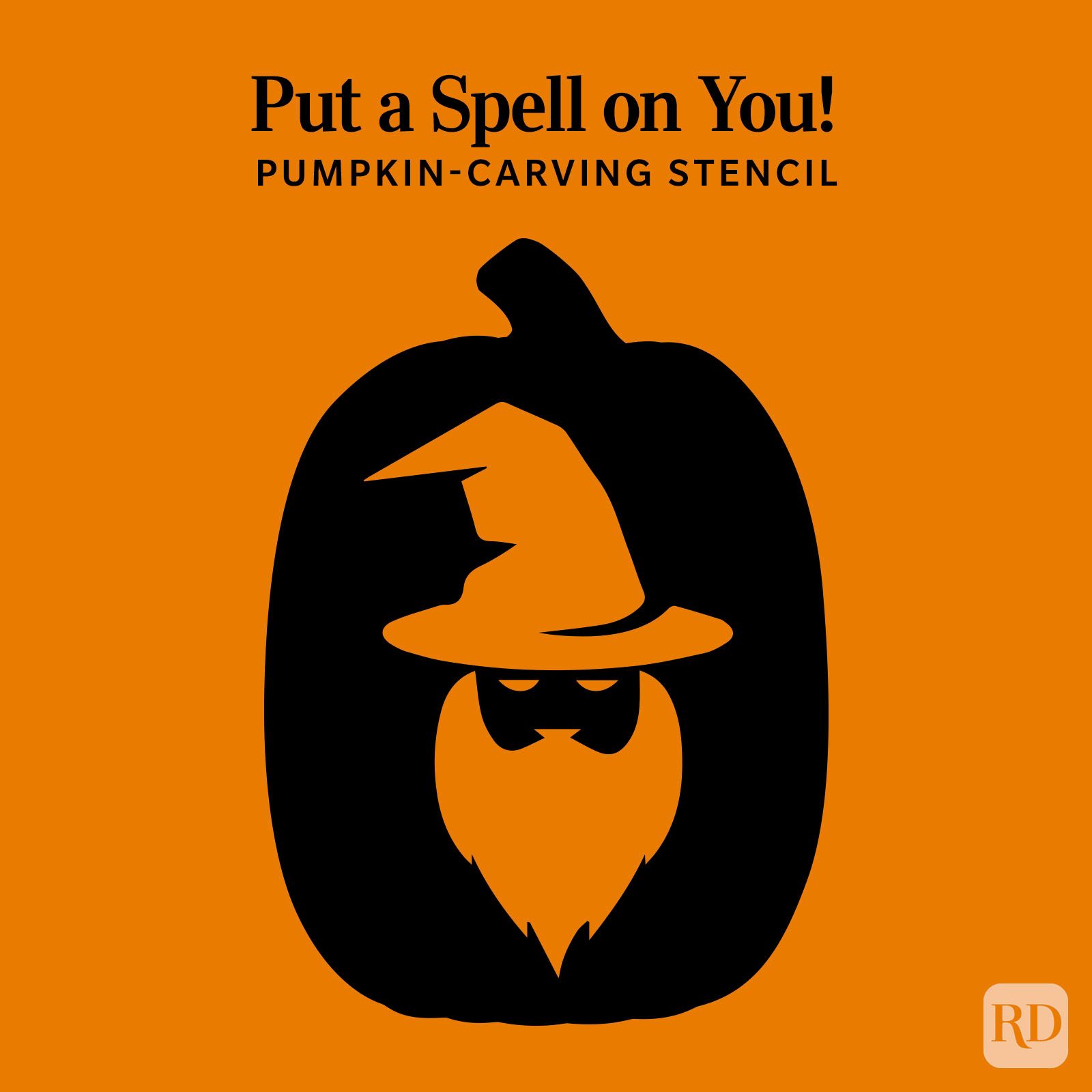 Pumpkin Carving Template 45