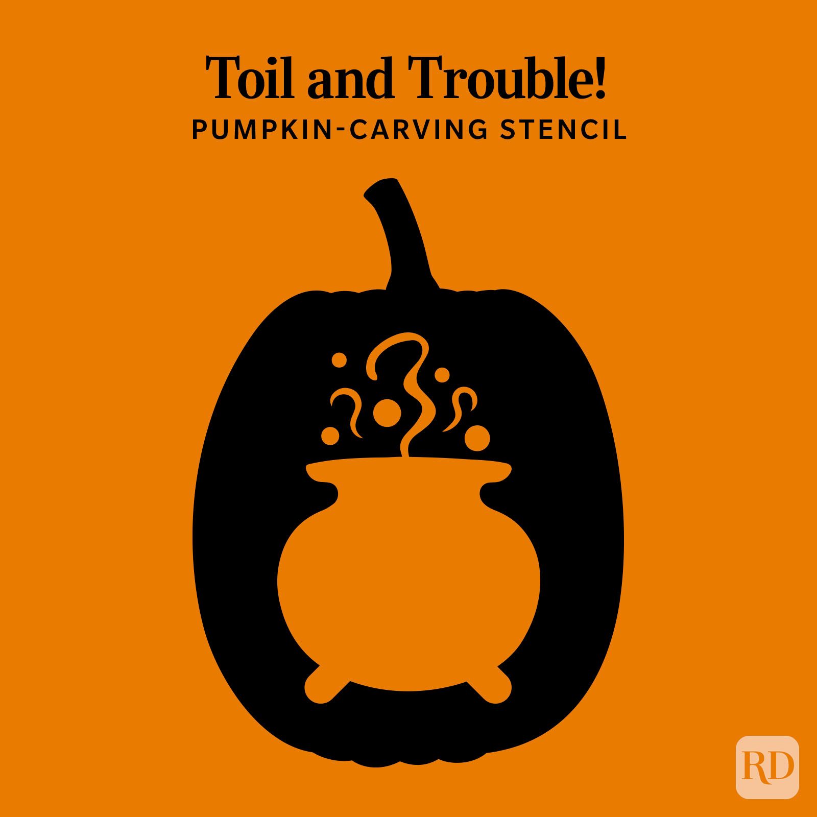 Pumpkin Carving Template 5