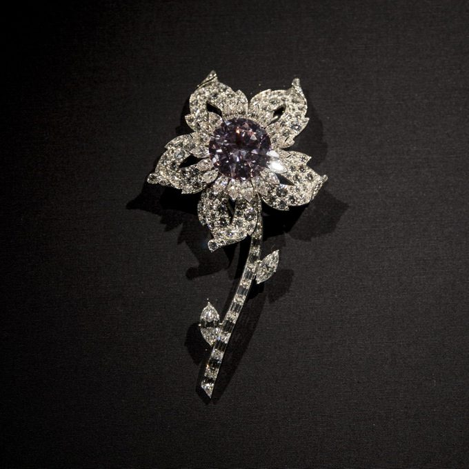 The Williamson Pink Diamond Brooch