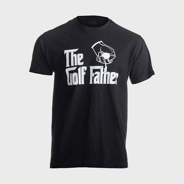 Black T-shirt displays 